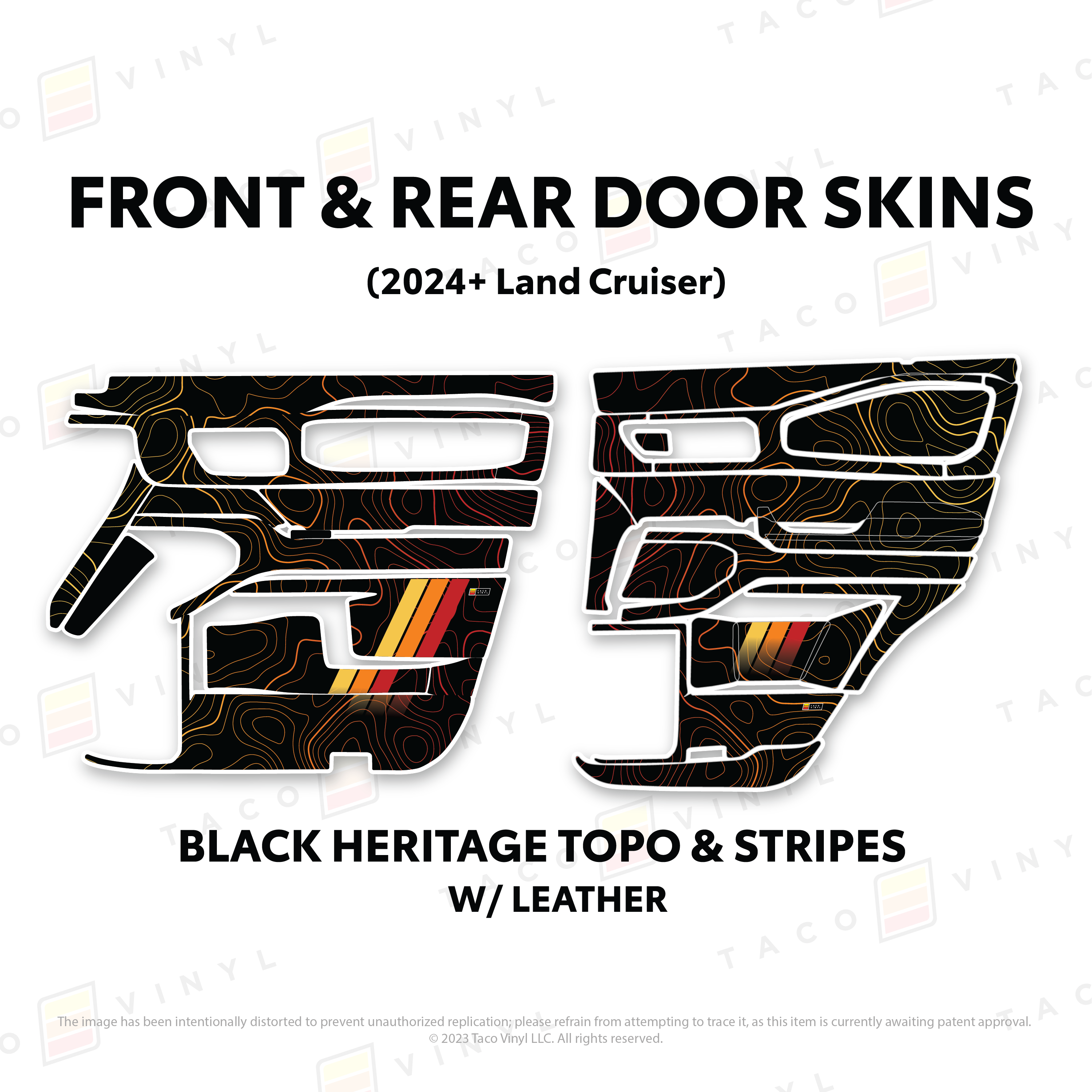 2025+  Door Skins For Land Cruiser 250