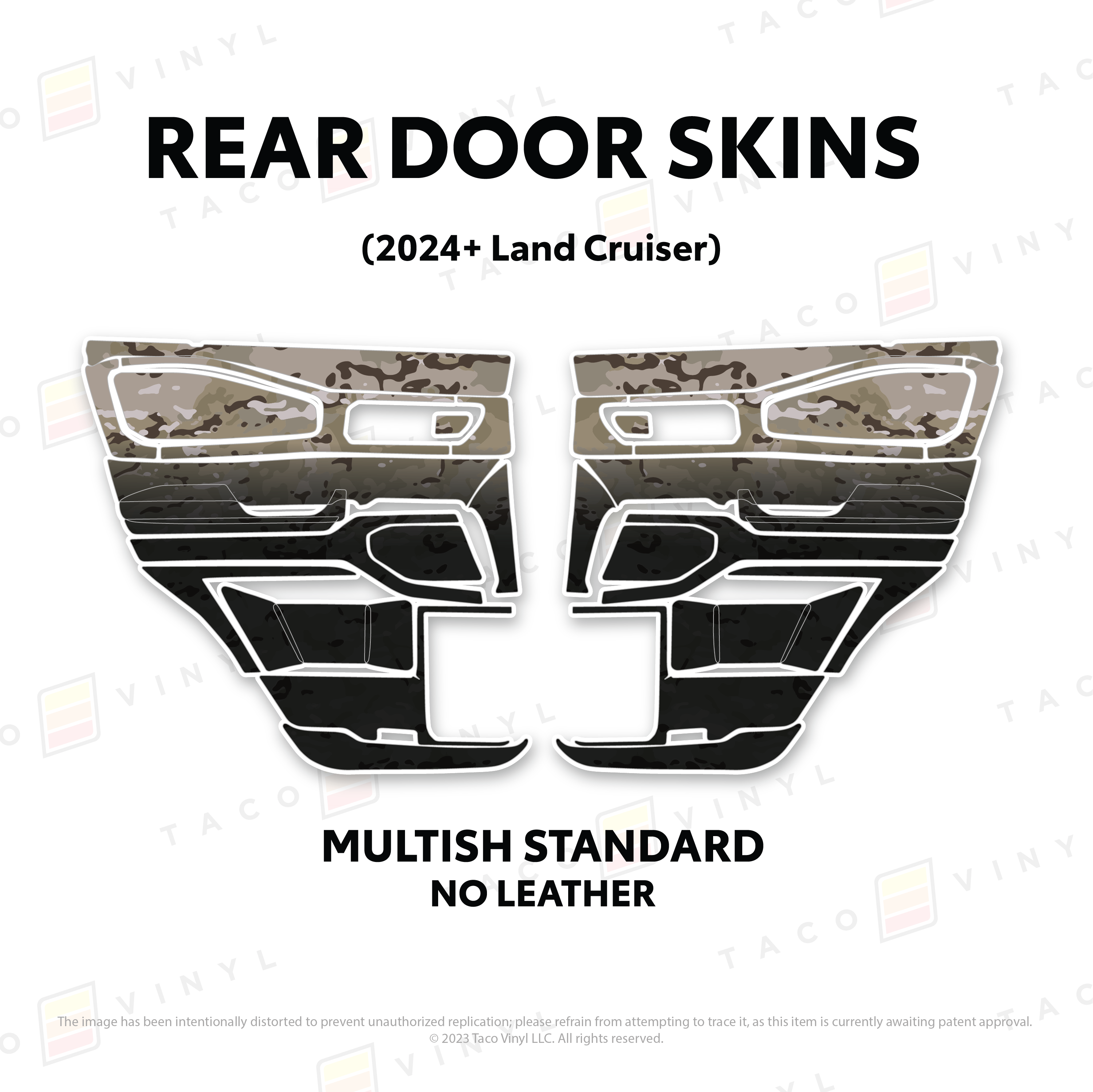 2025+  Door Skins For Land Cruiser 250