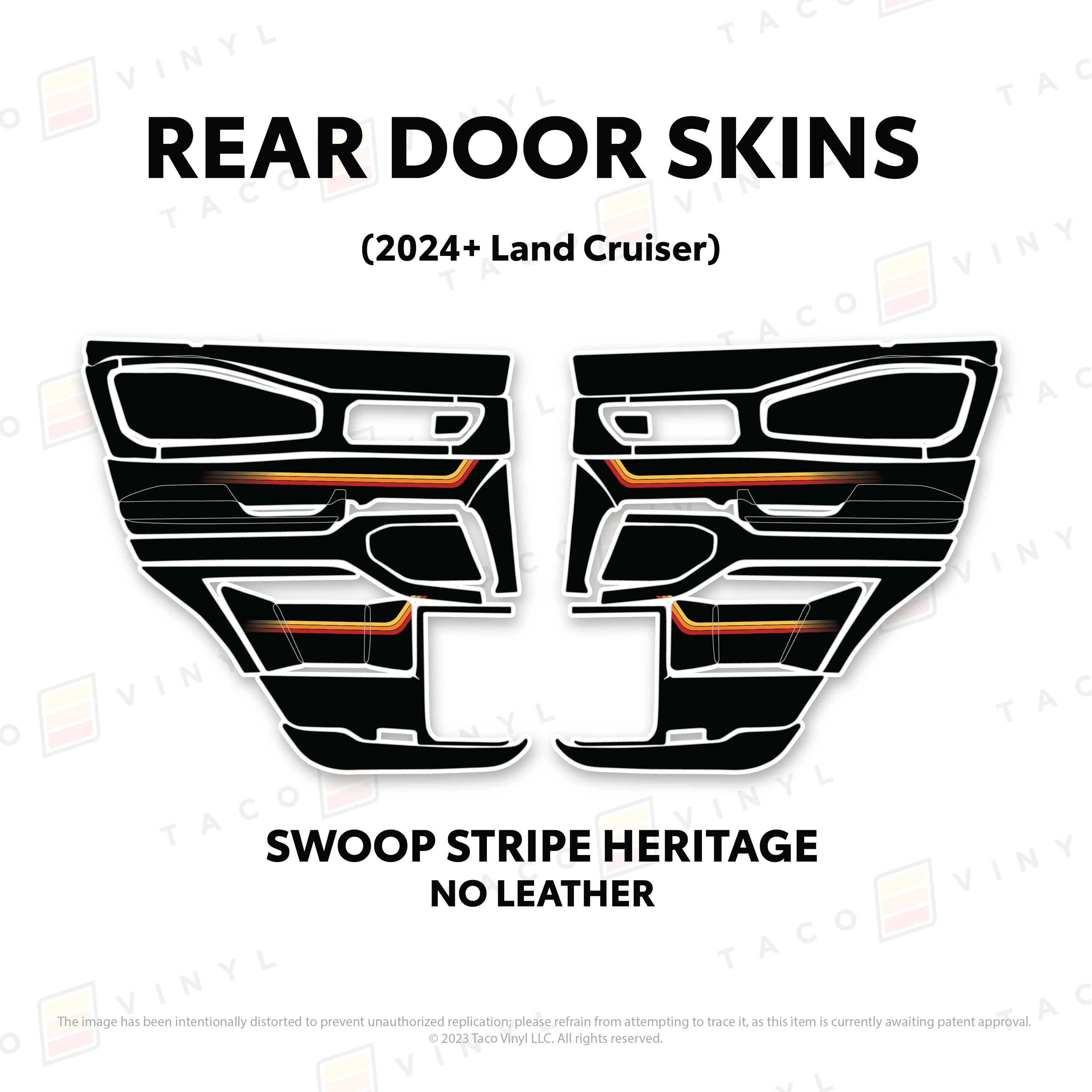 2025+  Door Skins For Land Cruiser 250