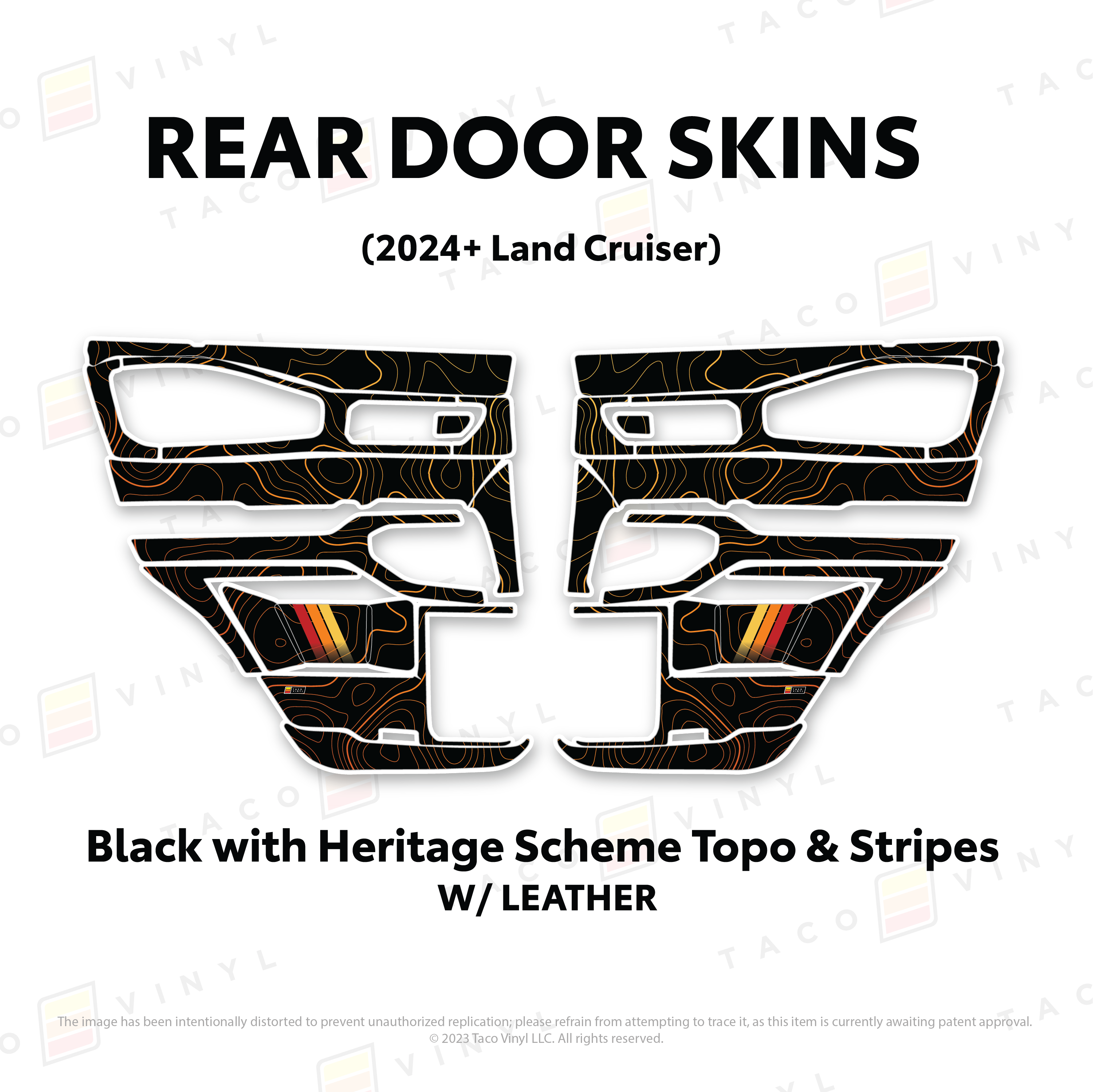 2025+  Door Skins For Land Cruiser 250