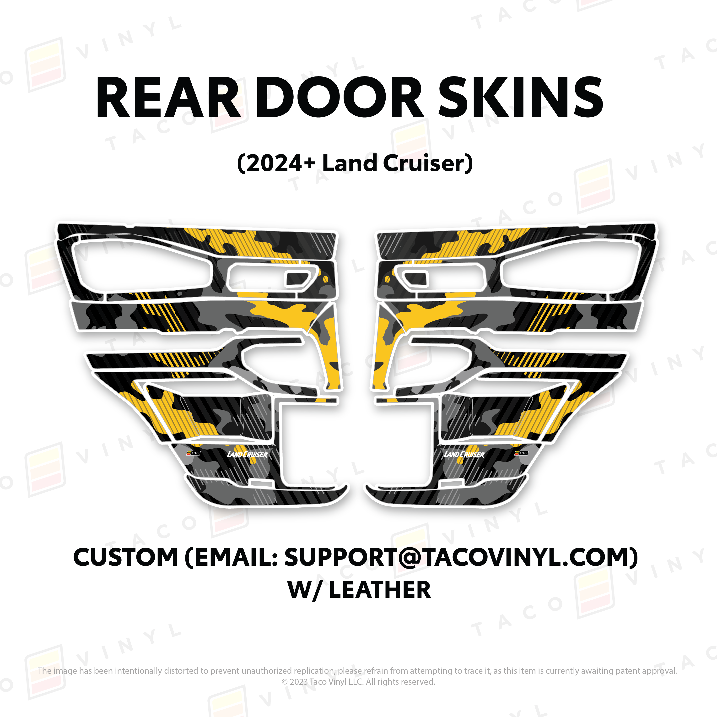 2025+  Door Skins For Land Cruiser 250