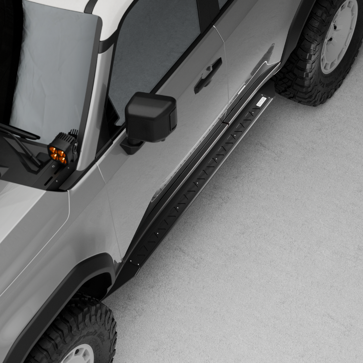 NYTOP Rock Sliders For 2024-Current Lexus GX550/Toyota Land Cruiser