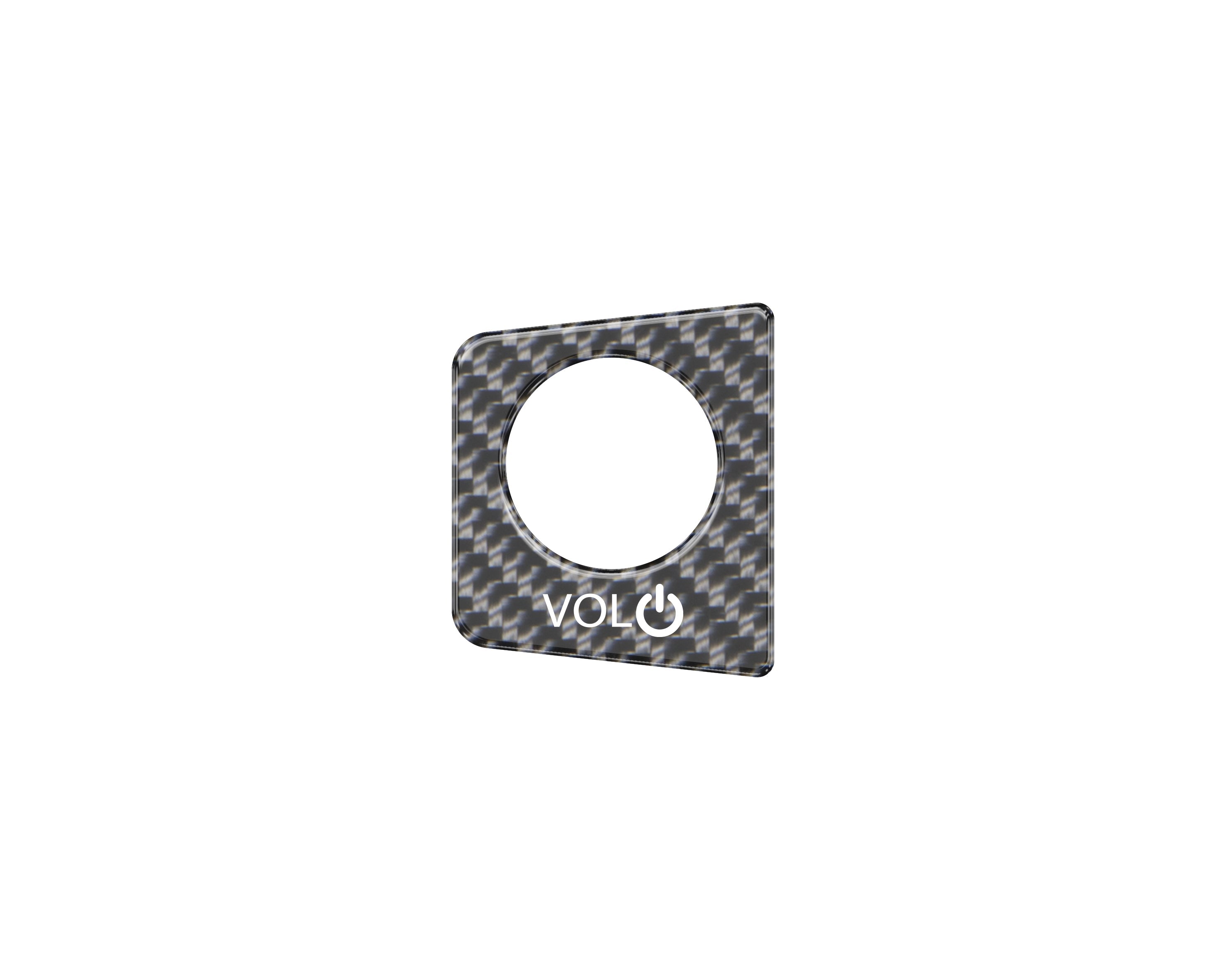 Volume Knob Accent Trim Fits 2024-2026 Toyota Land Cruiser