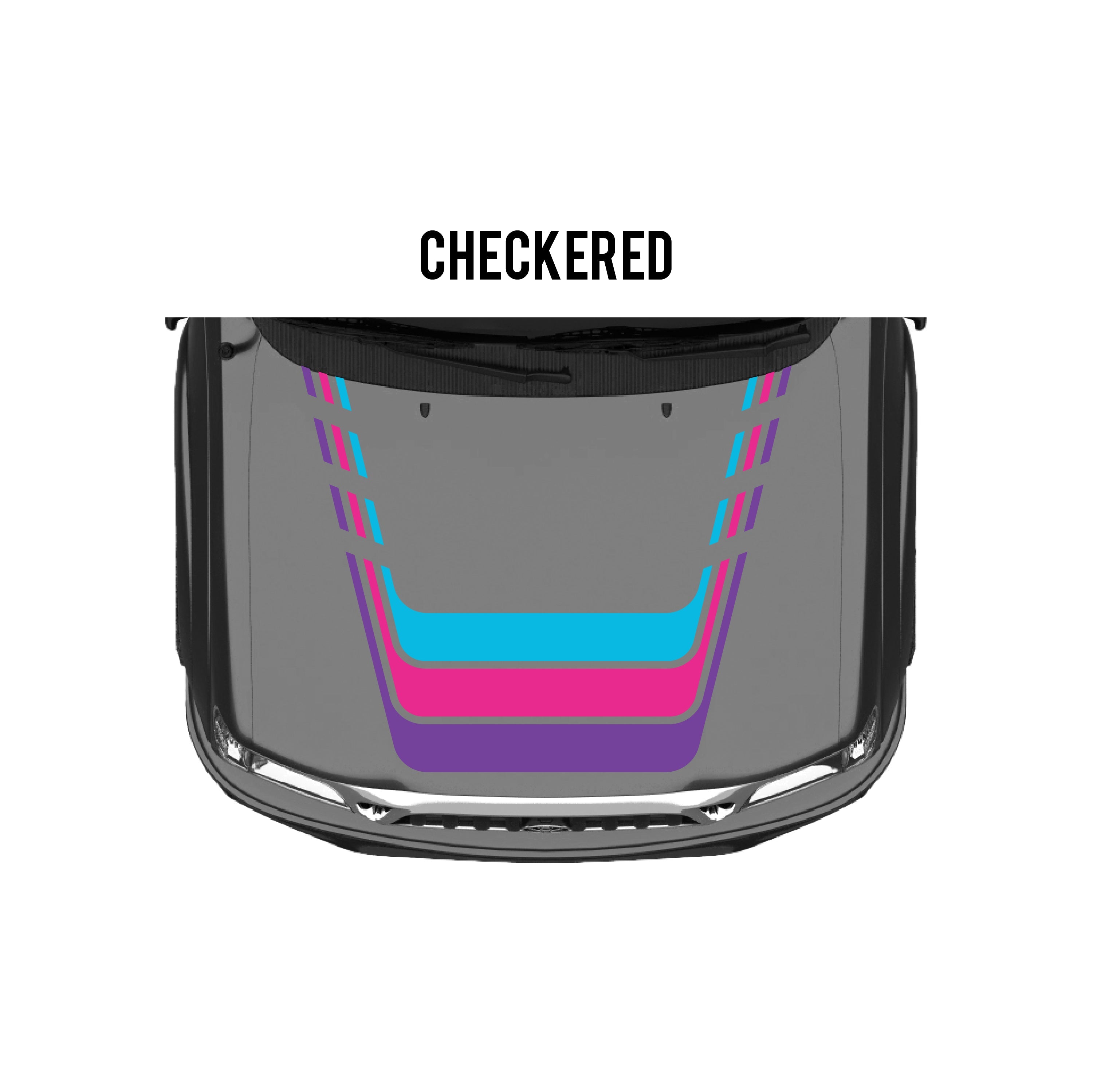 2001-04  Checkered Stripe Kit For Tacoma