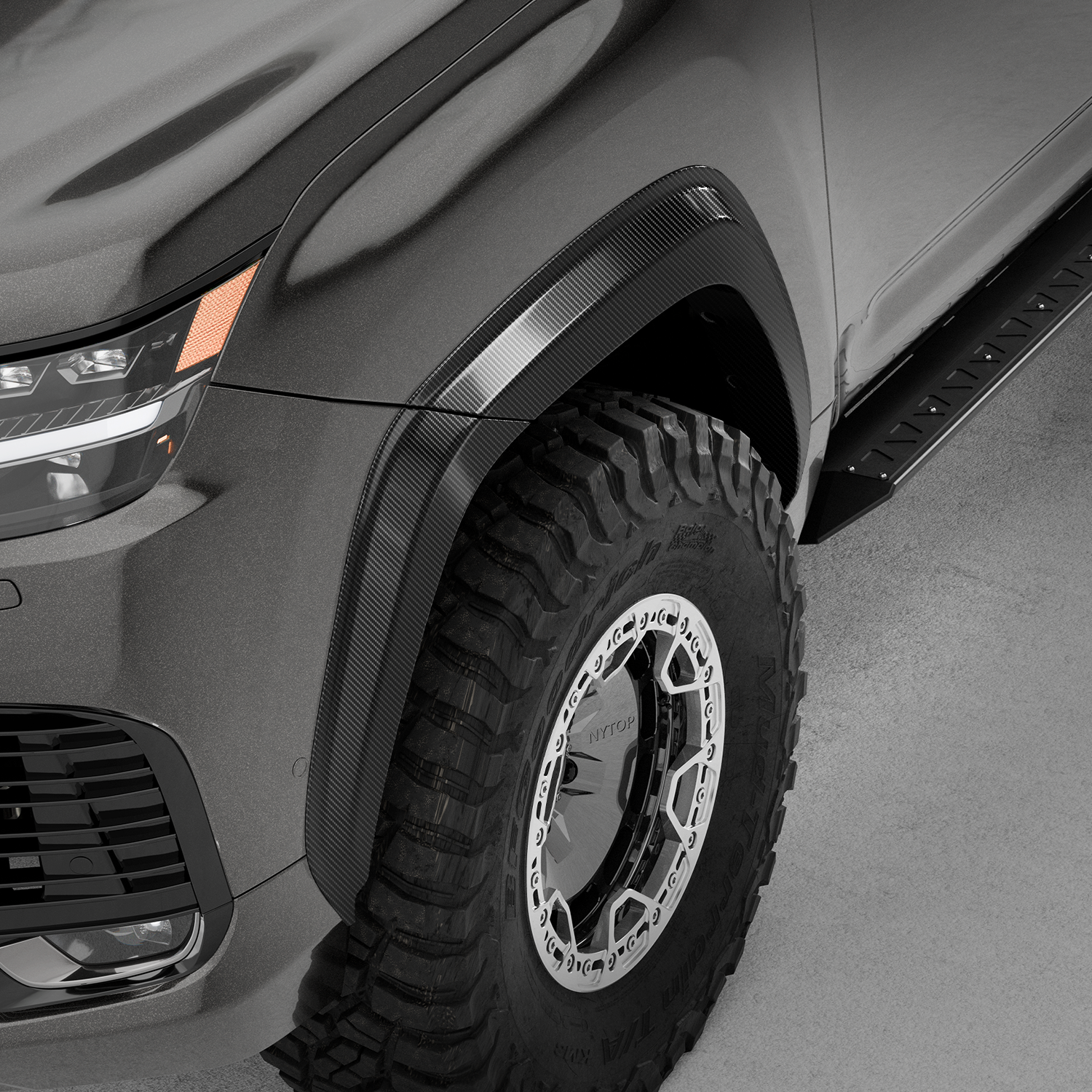 NYTOP Fender Flare Kit For 2022-Current Lexus LX600/700h