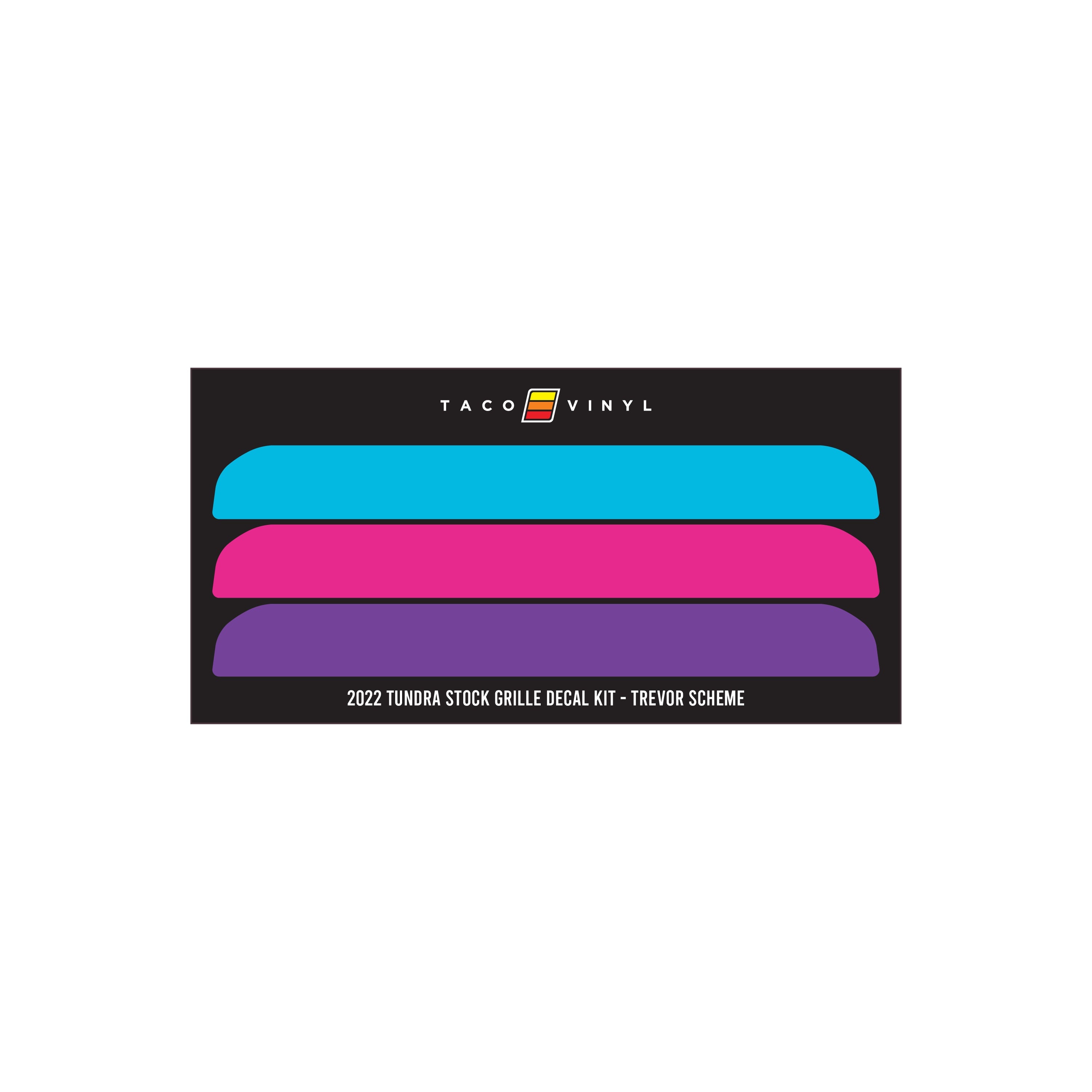 2022+  Offroad Grille Decal For Tundra