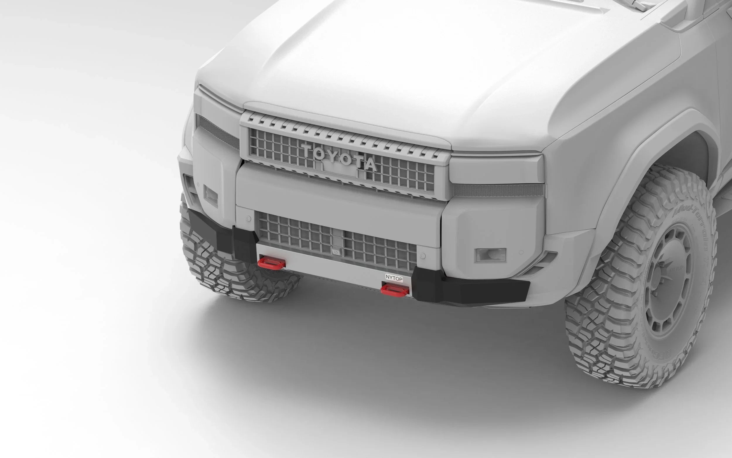 NYTOP Front Hybrid Bumper For 2024-Current Toyota Land Cruiser