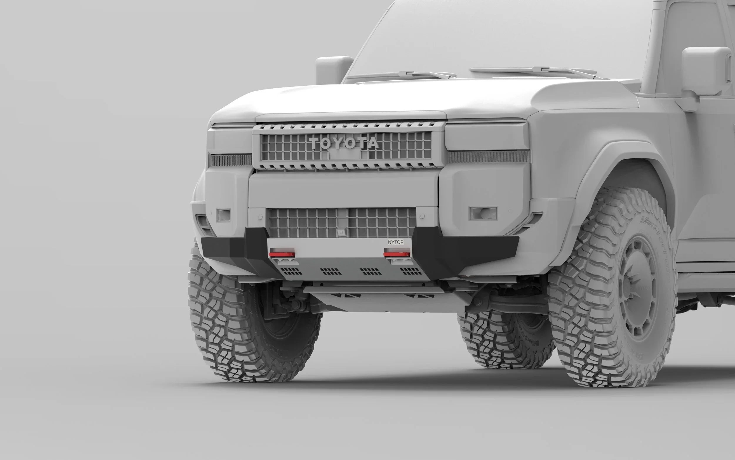 NYTOP Front Hybrid Bumper For 2024-Current Toyota Land Cruiser