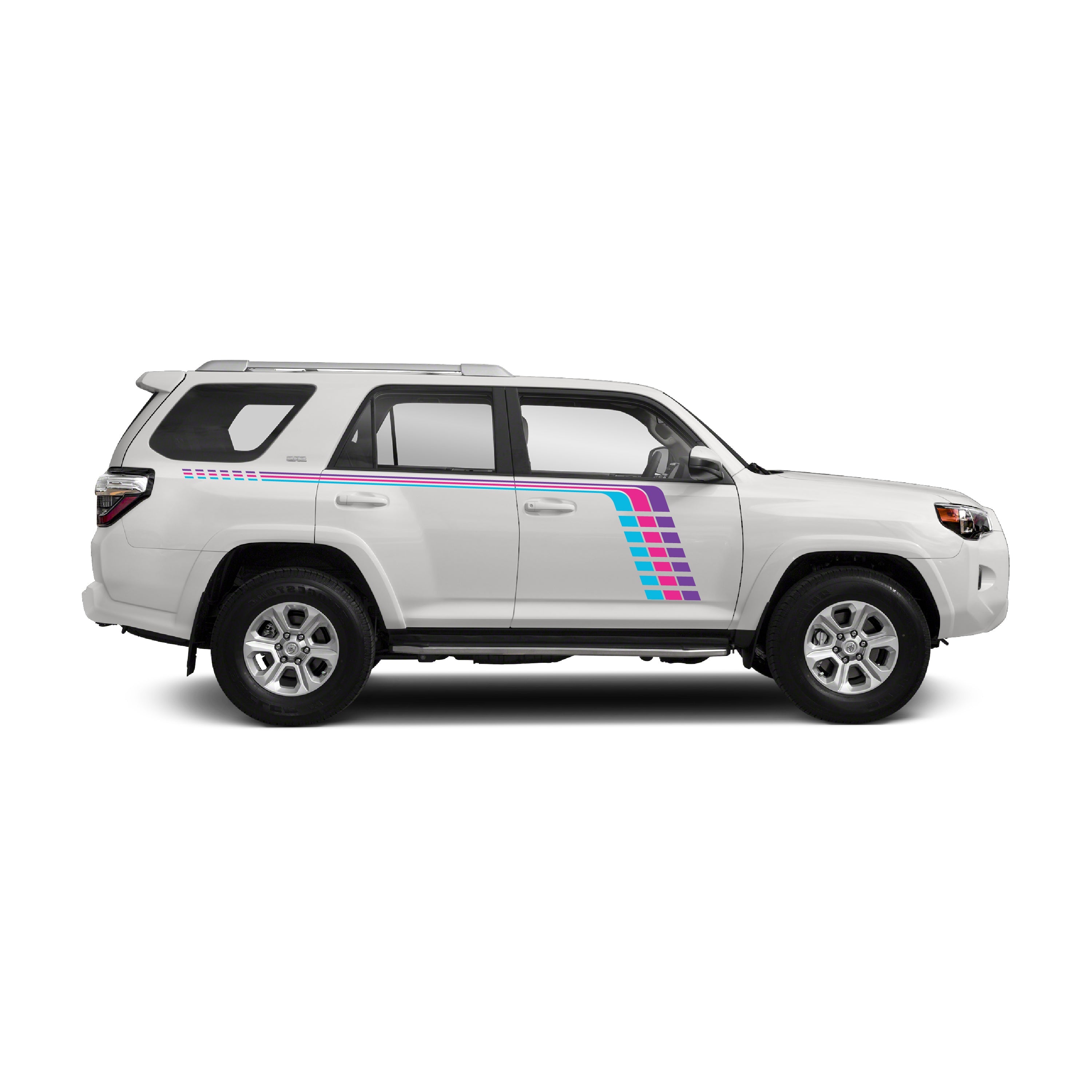 2010+  Checkered Stripe Kit For 4Runner