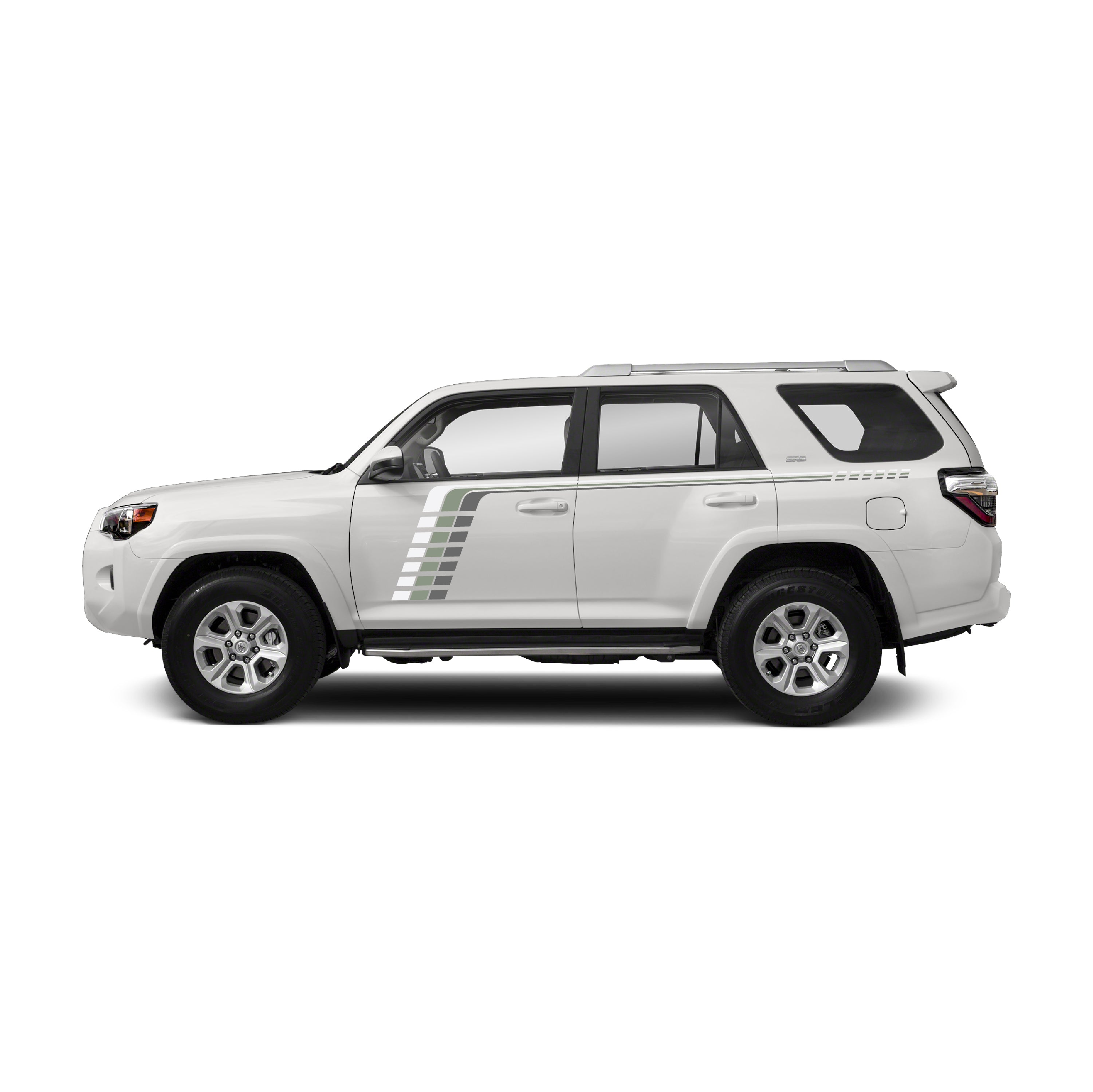 2010+  Checkered Stripe Kit For 4Runner