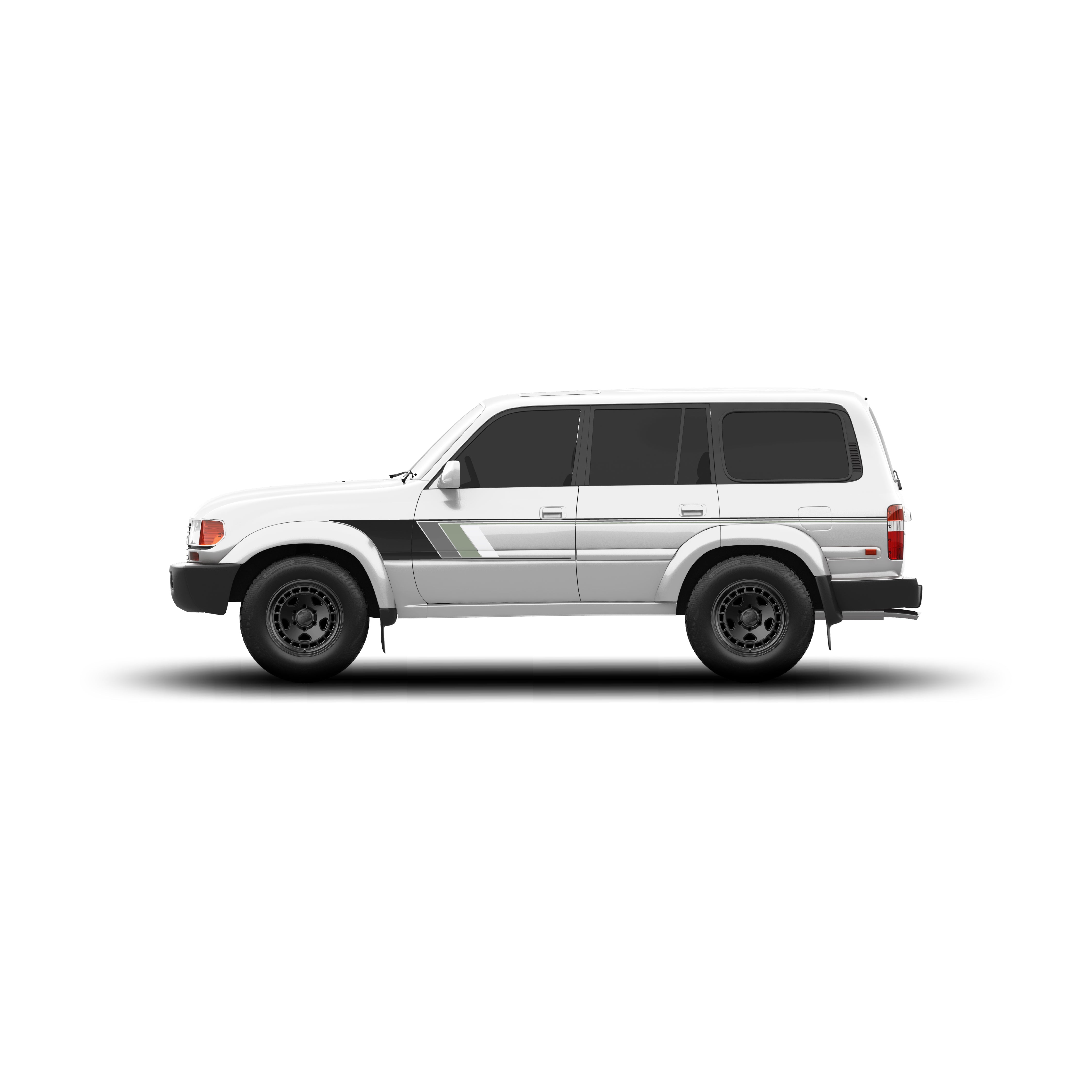Retro Stripes For 80 Series Land Cruiser
