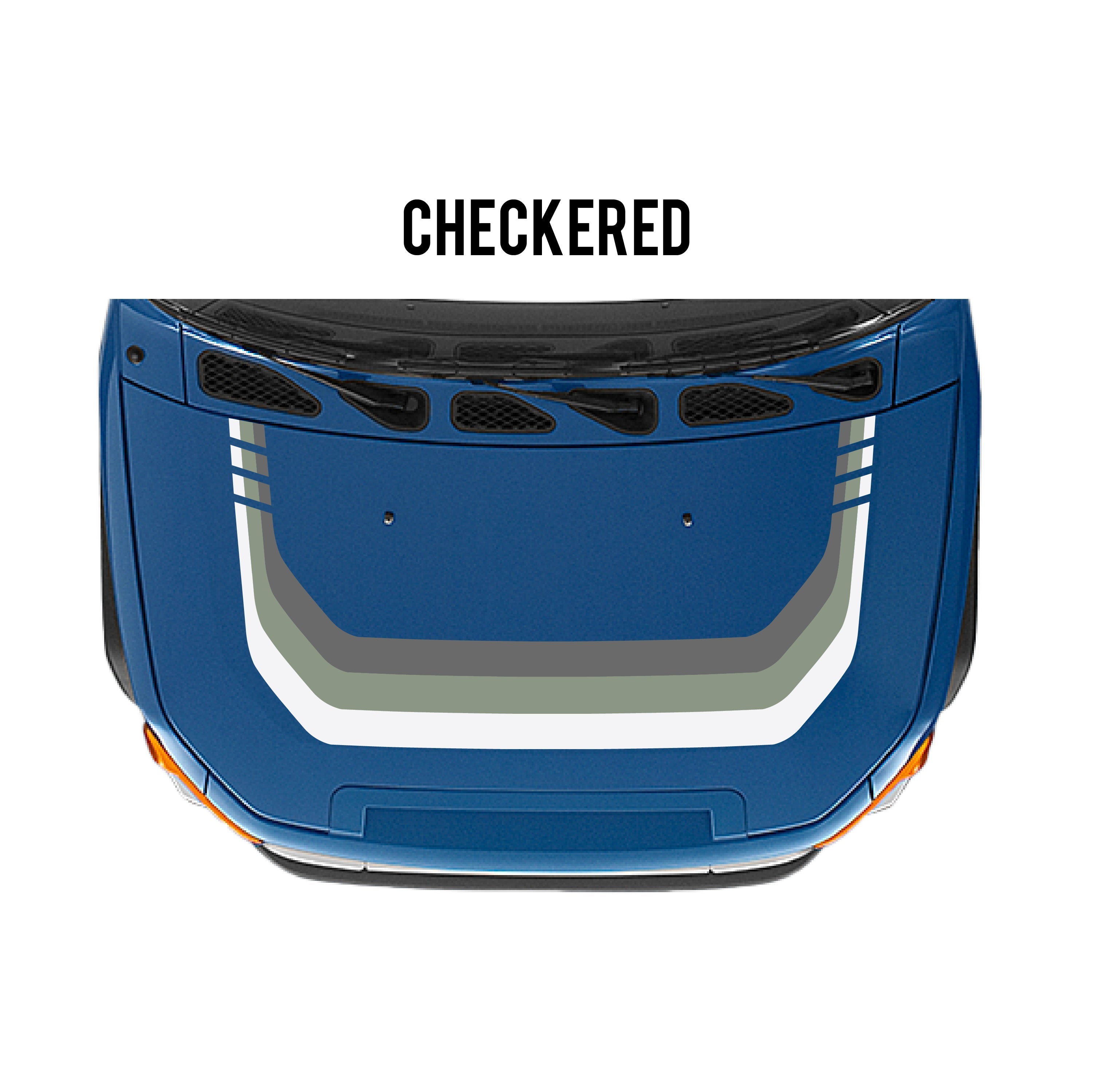 2007-14 Checkered Stripe Kit For FJ Cruiser