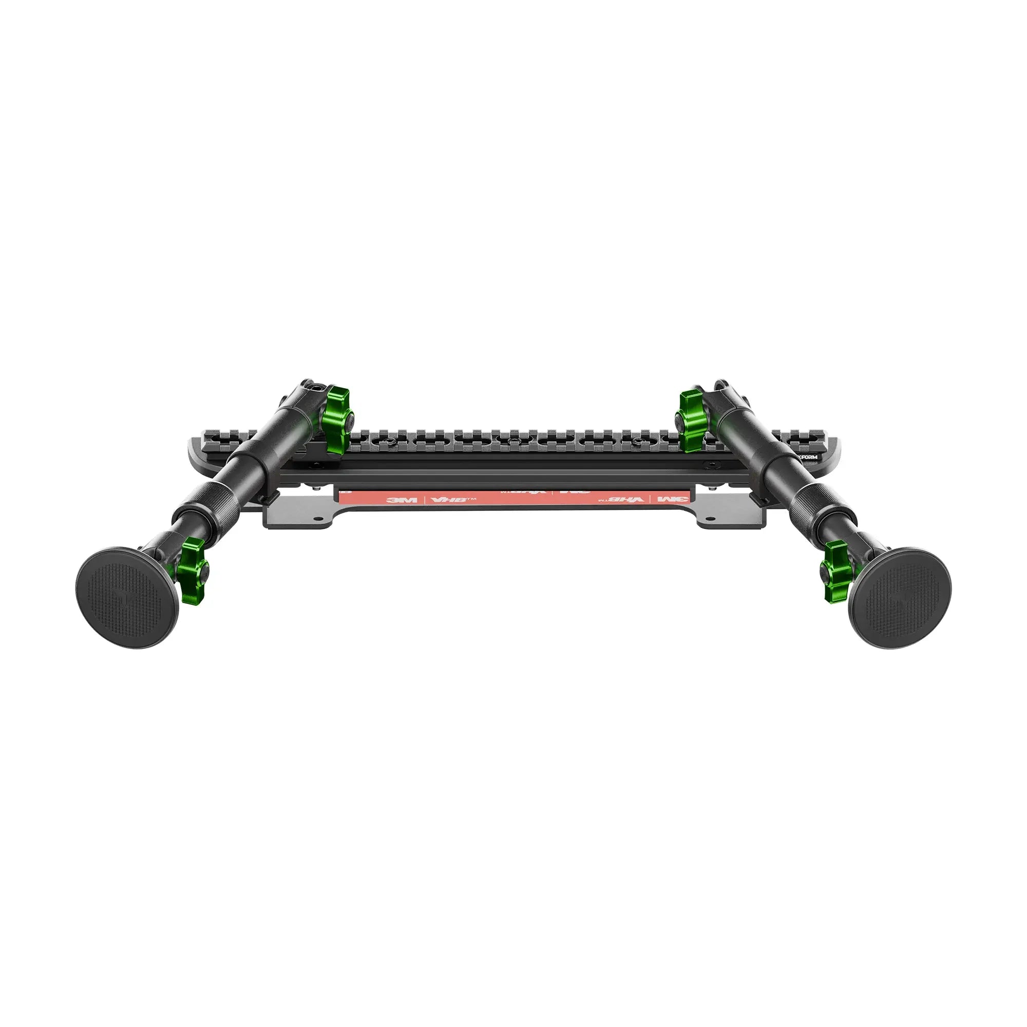 2024-2026 Ford F-150 (See Compatibility Info For Specific Year/Trim Fitment Details) Tackform Assault Track Picatinny Dash Bracket With Dual MagSafe Phone Mounts | Telescoping Arm