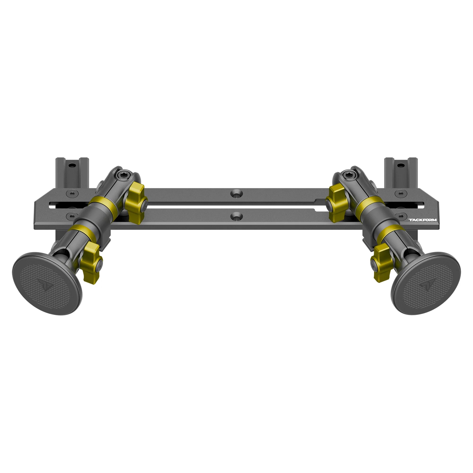 2023-2026 Ford Super Duty (F-250 Through F-600) Tackform Slim Track Dash Bracket With Dual MagSafe Phone Mounts
