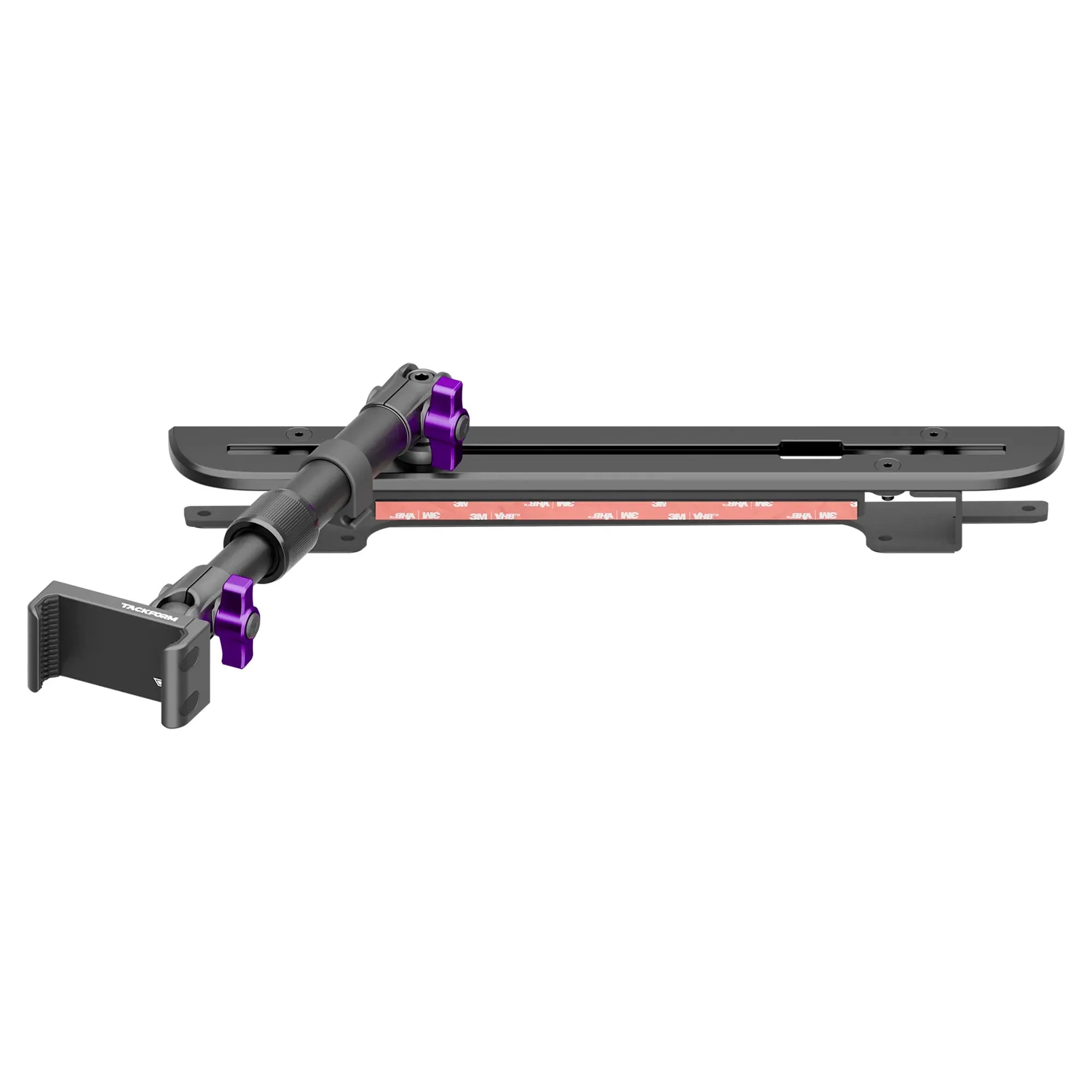 2024-2026 Ford F-150 (See Compatibility Info For Specific Year/Trim Fitment Details) Tackform Slim Track Dash Bracket With 20LITE Phone Mount | Telescoping Arm