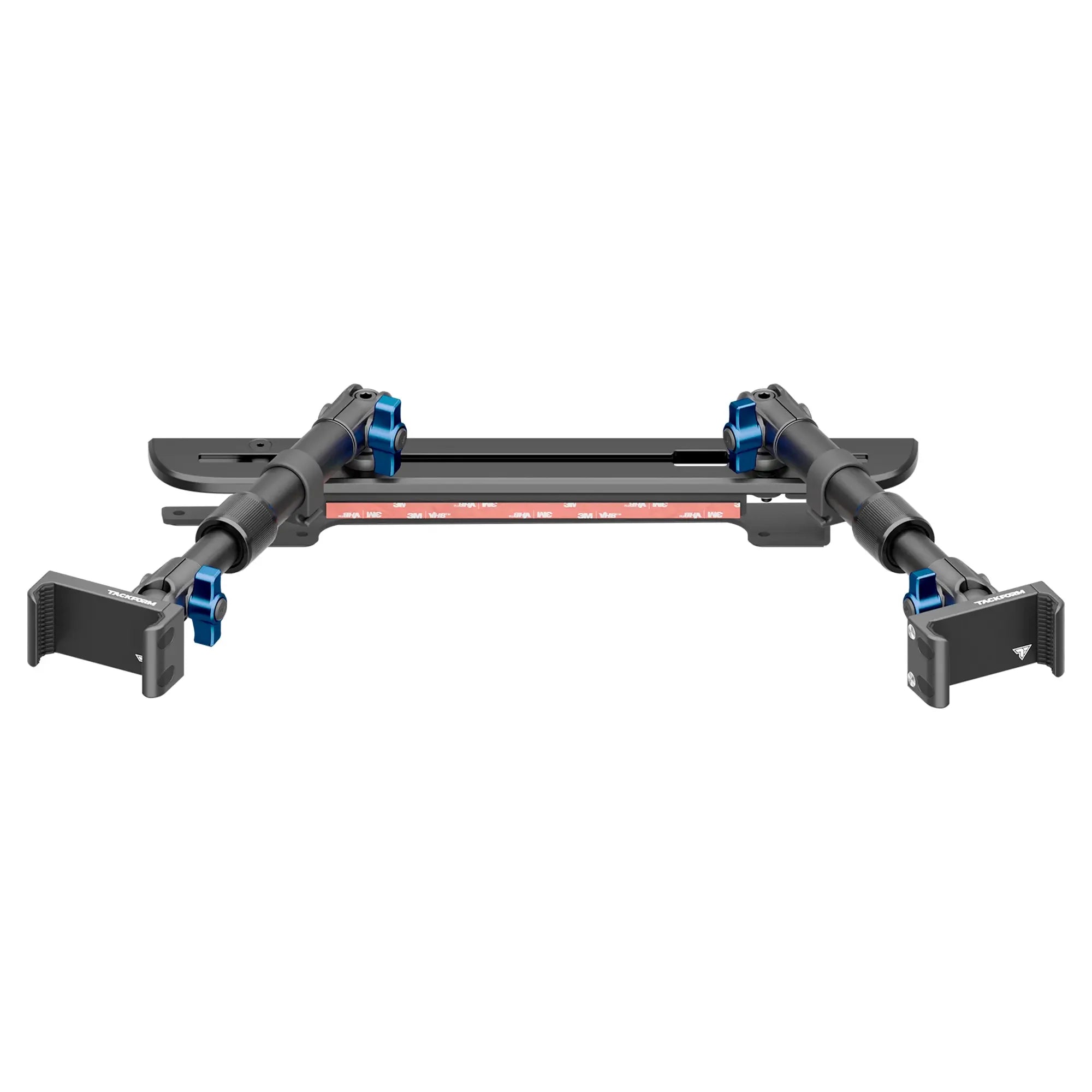2024-2026 Ford F-150 (See Compatibility Info For Specific Year/Trim Fitment Details) Tackform Slim Track Dash Bracket With Dual 20LITE Phone Mounts | Telescoping Arm