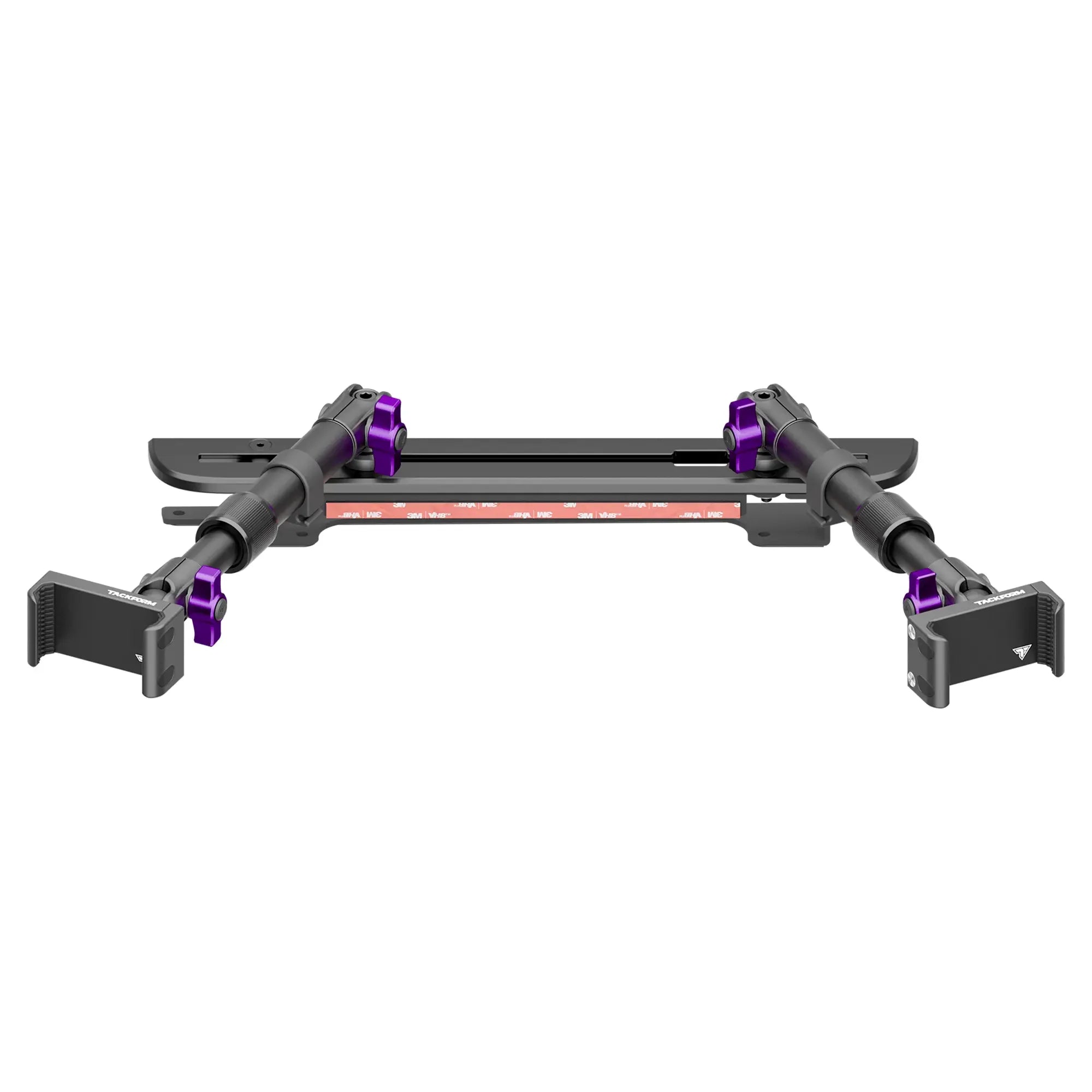2024-2026 Ford F-150 (See Compatibility Info For Specific Year/Trim Fitment Details) Tackform Slim Track Dash Bracket With Dual 20LITE Phone Mounts | Telescoping Arm