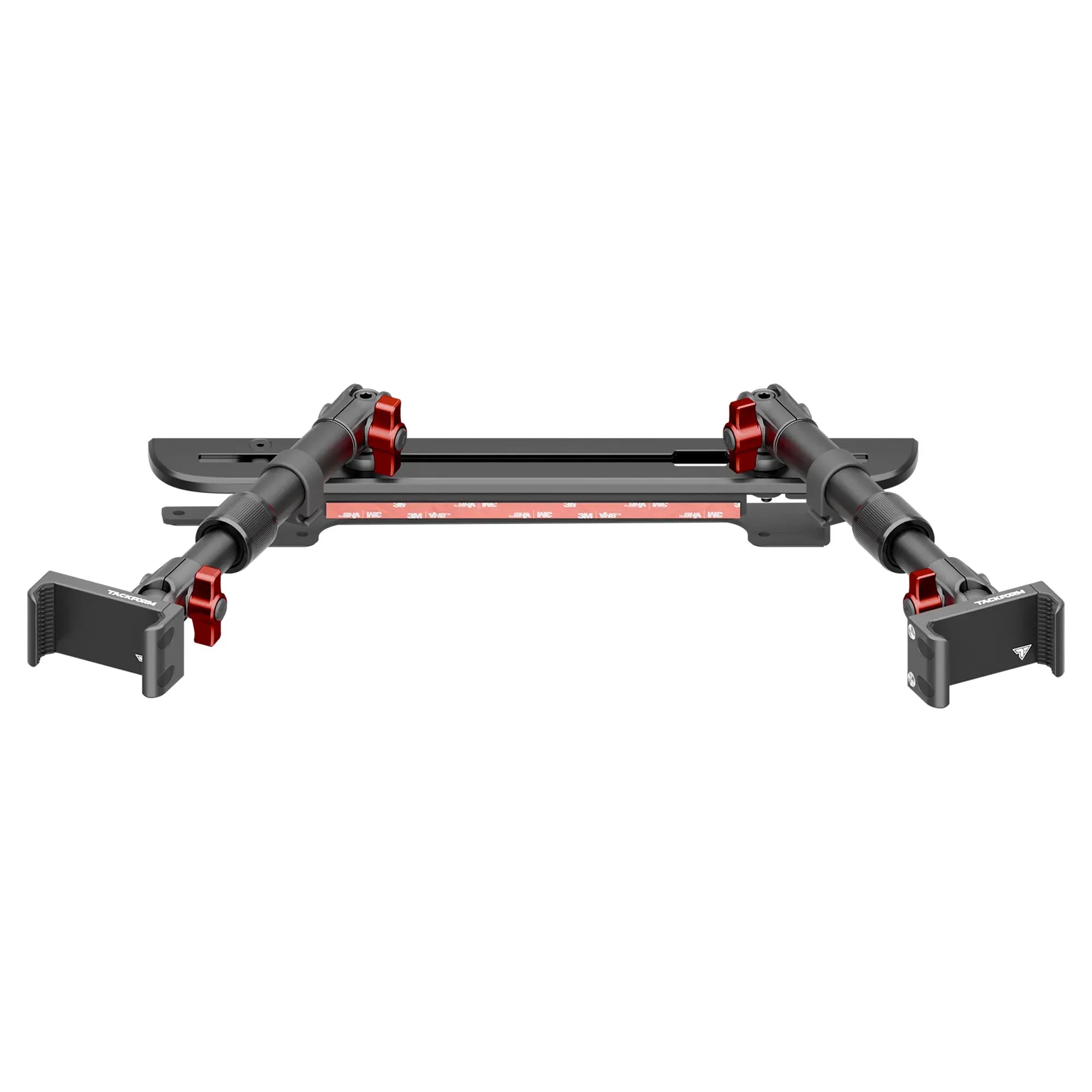 2024-2026 Ford F-150 (See Compatibility Info For Specific Year/Trim Fitment Details) Tackform Slim Track Dash Bracket With Dual 20LITE Phone Mounts | Telescoping Arm