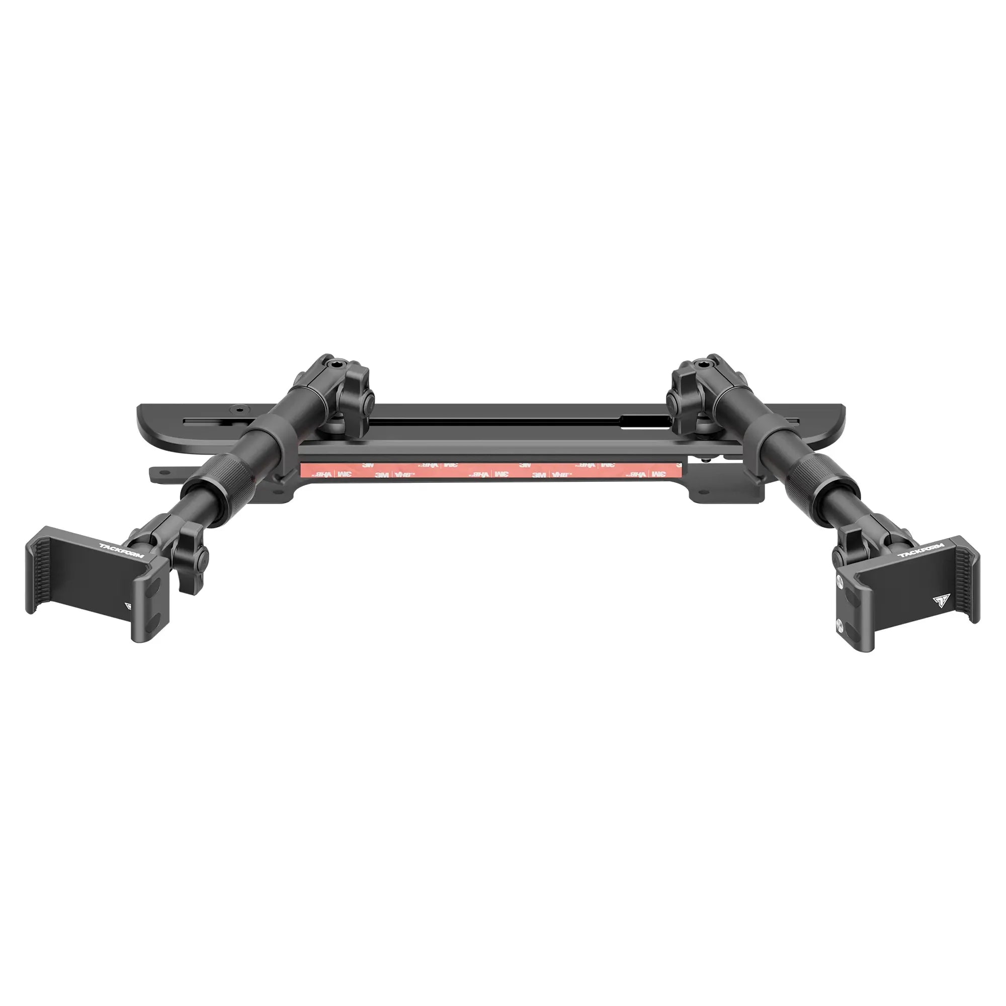 2024-2026 Ford F-150 (See Compatibility Info For Specific Year/Trim Fitment Details) Tackform Slim Track Dash Bracket With Dual 20LITE Phone Mounts | Telescoping Arm