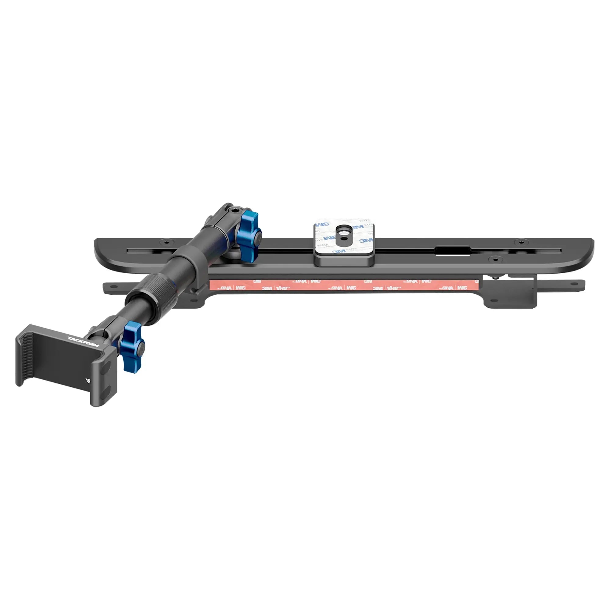2024-2026 Ford F-150 (See Compatibility Info For Specific Year/Trim Fitment Details) Tackform Slim Track Dash Bracket With 20LITE Phone Mount and Magnetic Radar Detector Holder | Telescoping Arm