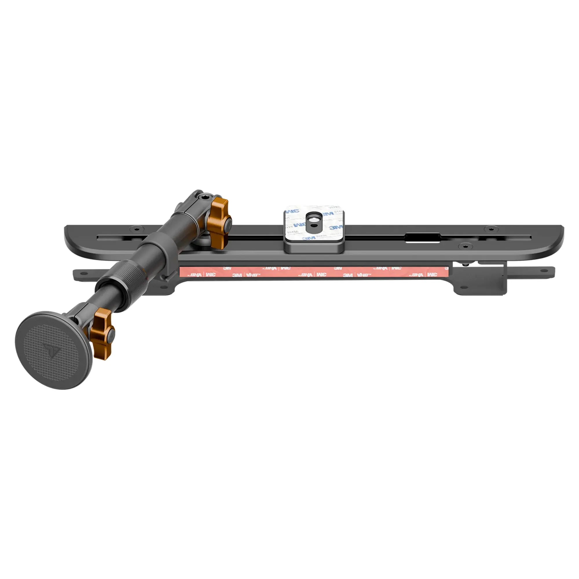 2024-2026 Ford F-150 (See Compatibility Info For Specific Year/Trim Fitment Details) Tackform Slim Track Dash Bracket With MagSafe Phone Mount and Magnetic Radar Detector Holder  | Telescoping Arm