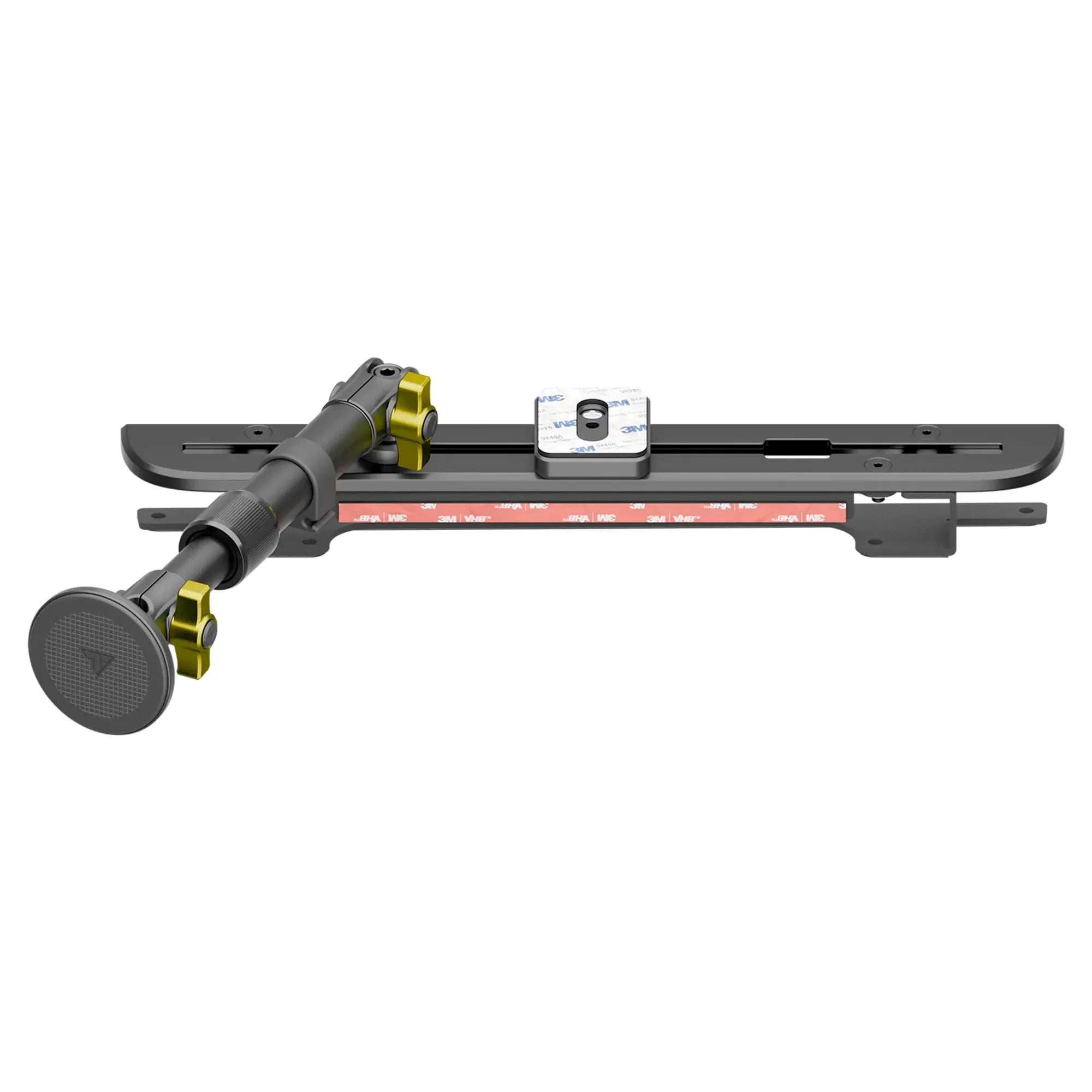 2024-2026 Ford F-150 (See Compatibility Info For Specific Year/Trim Fitment Details) Tackform Slim Track Dash Bracket With MagSafe Phone Mount and Magnetic Radar Detector Holder  | Telescoping Arm