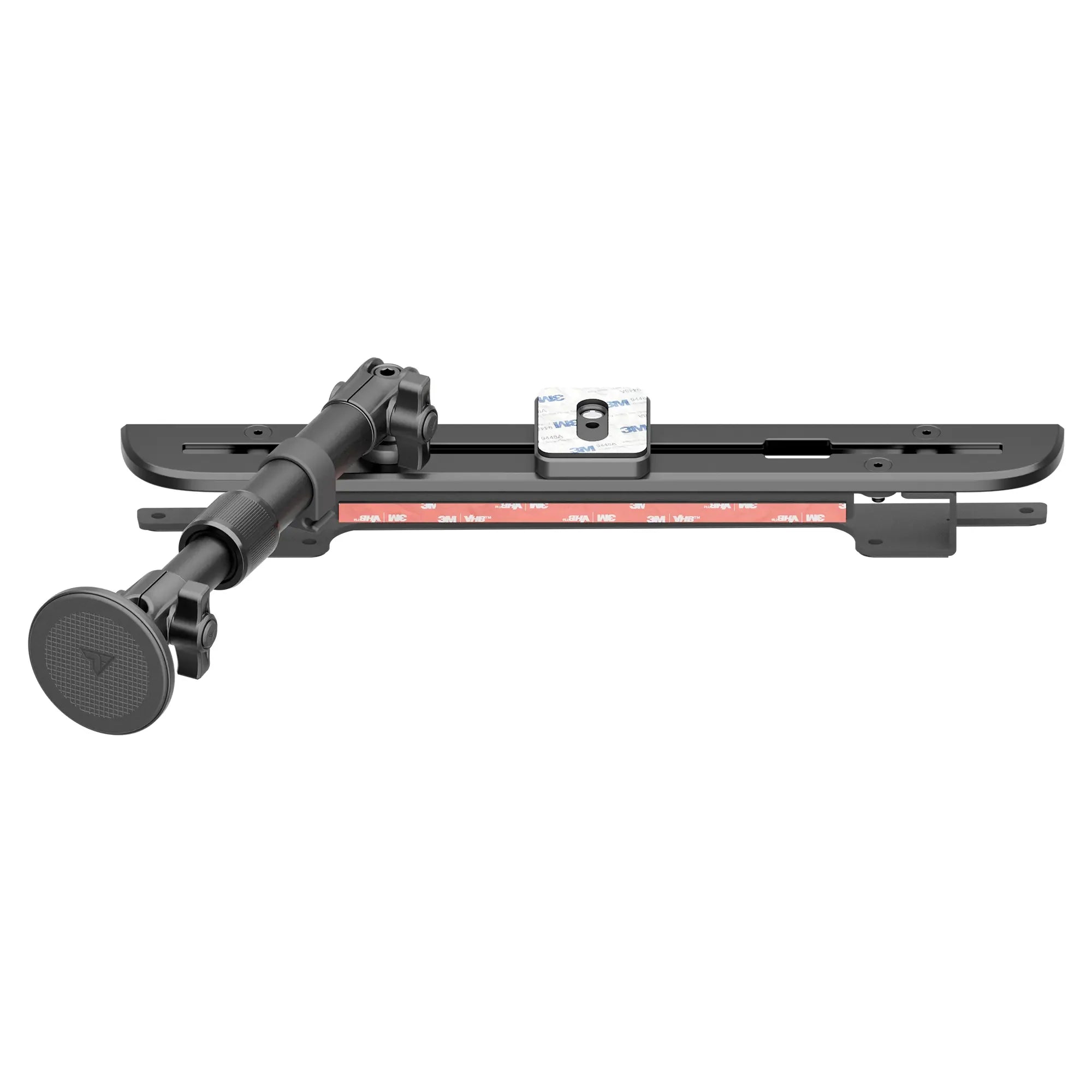 2024-2026 Ford F-150 (See Compatibility Info For Specific Year/Trim Fitment Details) Tackform Slim Track Dash Bracket With MagSafe Phone Mount and Magnetic Radar Detector Holder  | Telescoping Arm