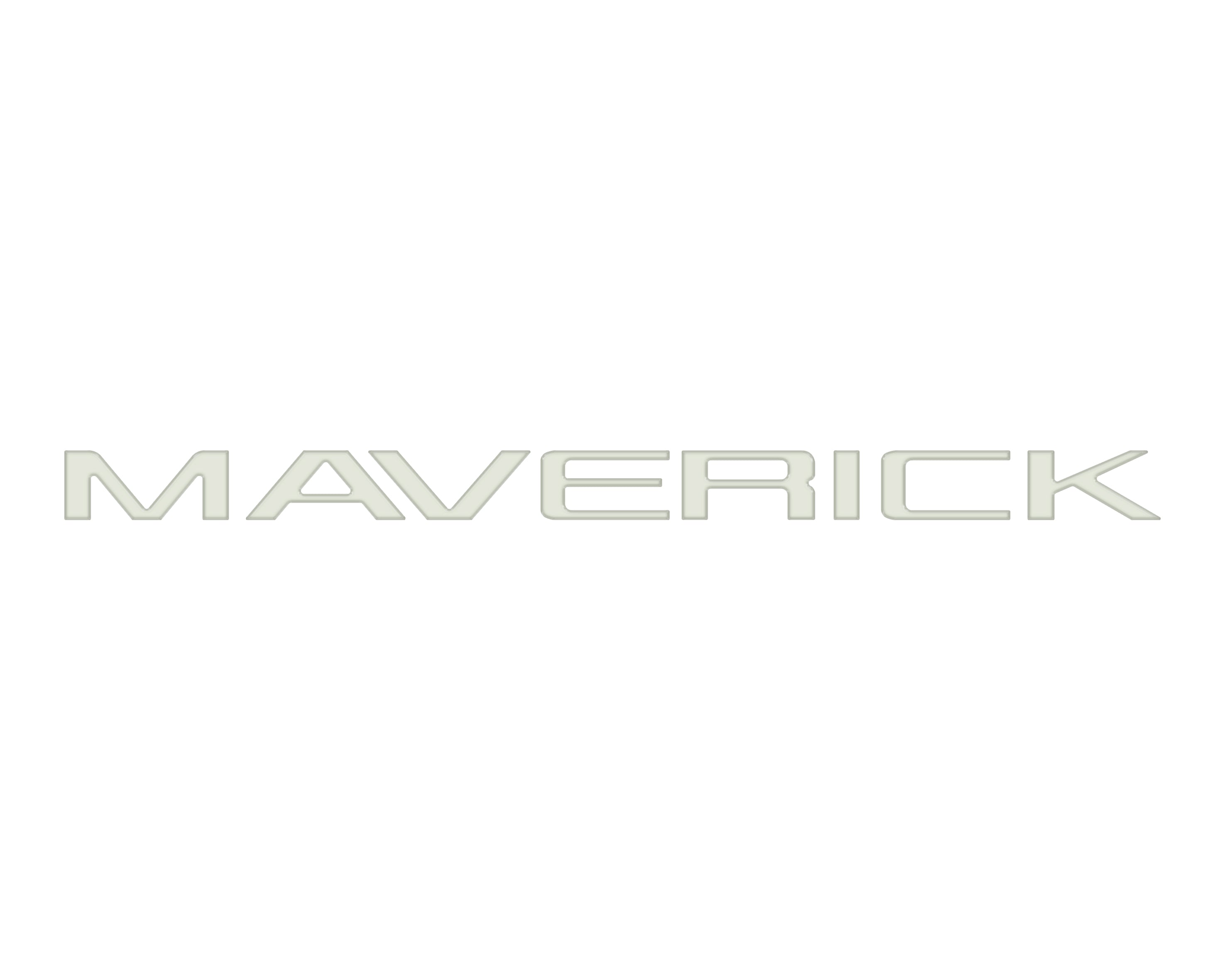 Tailgate Letter Inserts Fits 2022-2026 Ford Maverick