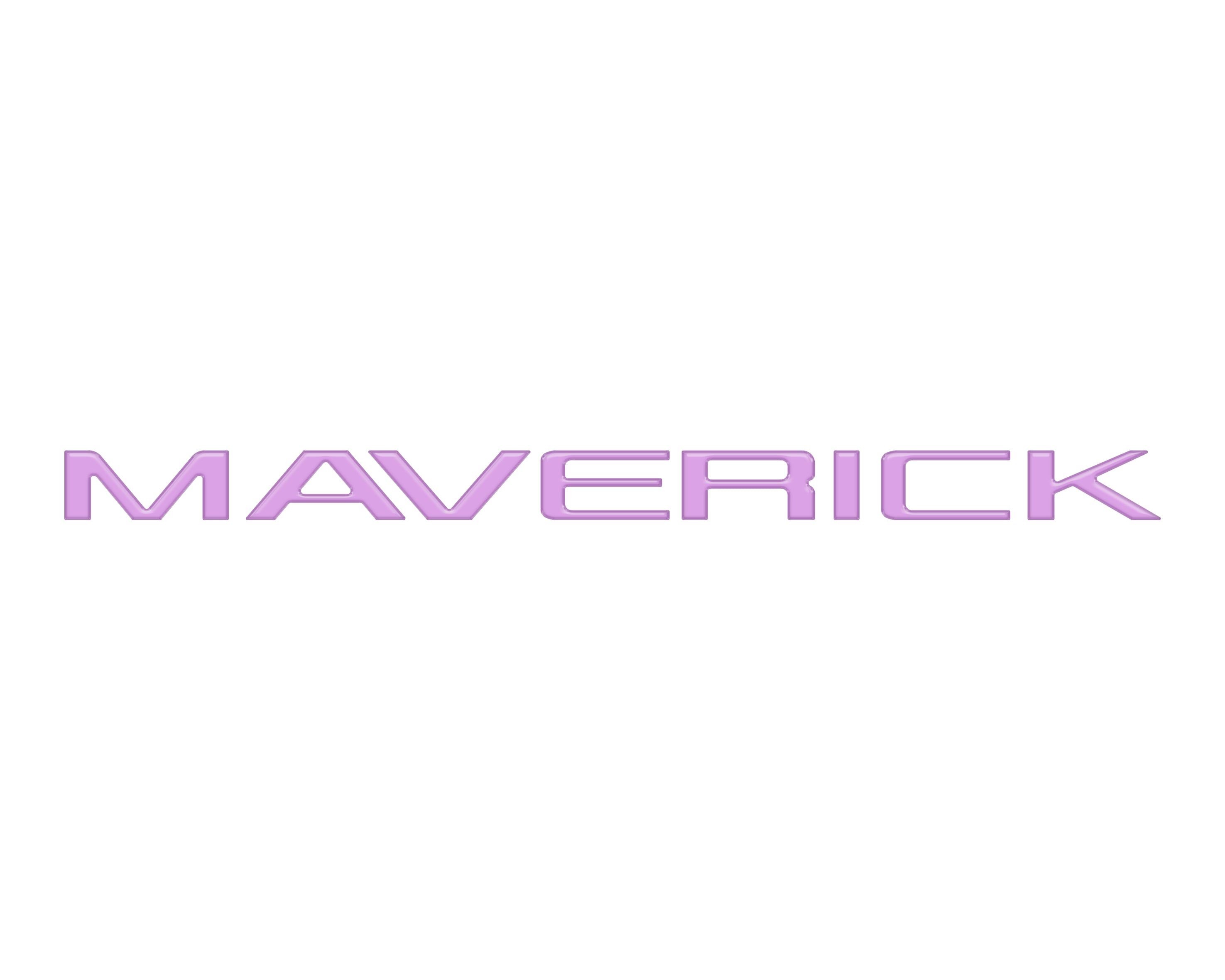 Tailgate Letter Inserts Fits 2022-2026 Ford Maverick