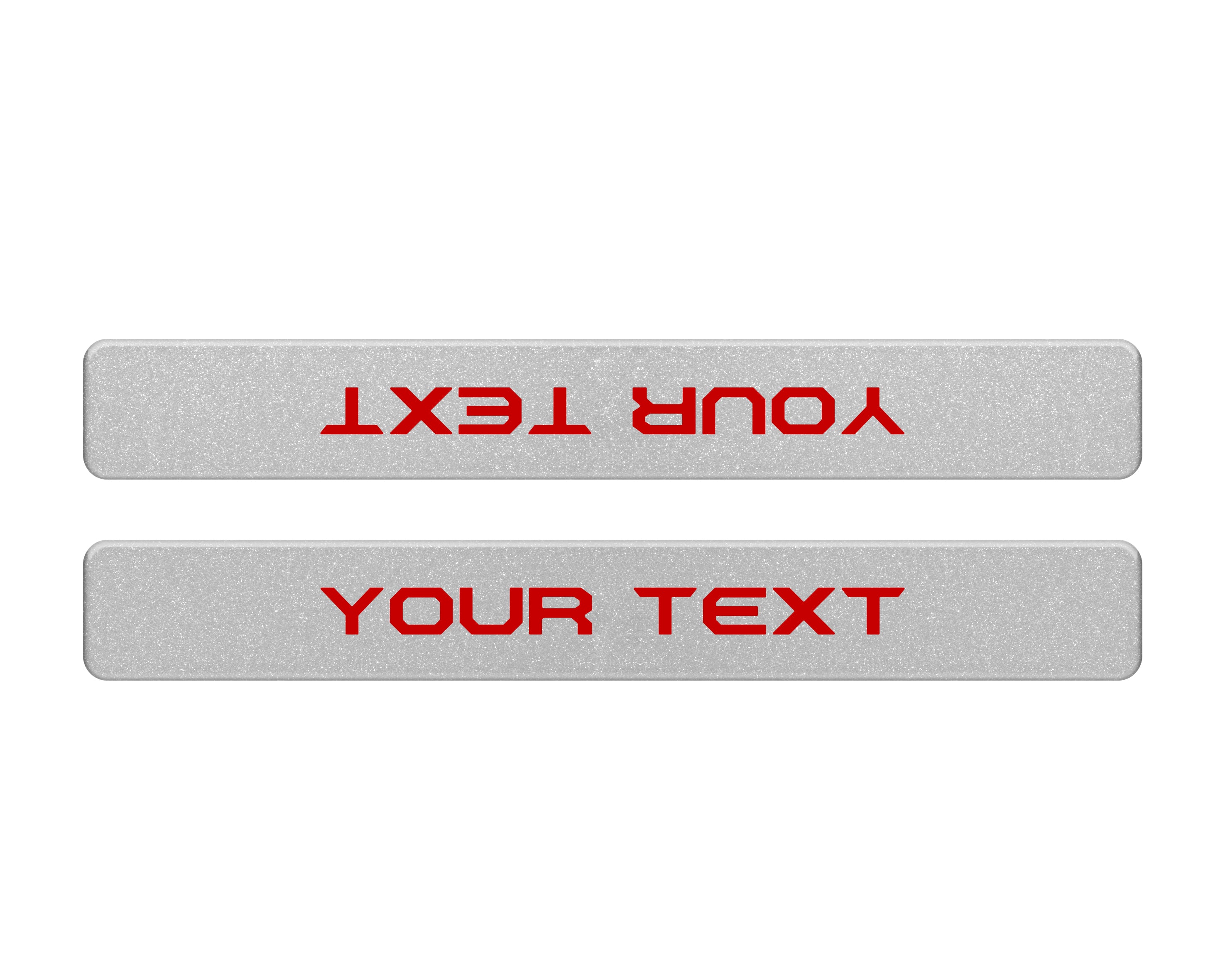 Domed Front Door Sill Overlays Fits 2022-2026 Ford Maverick