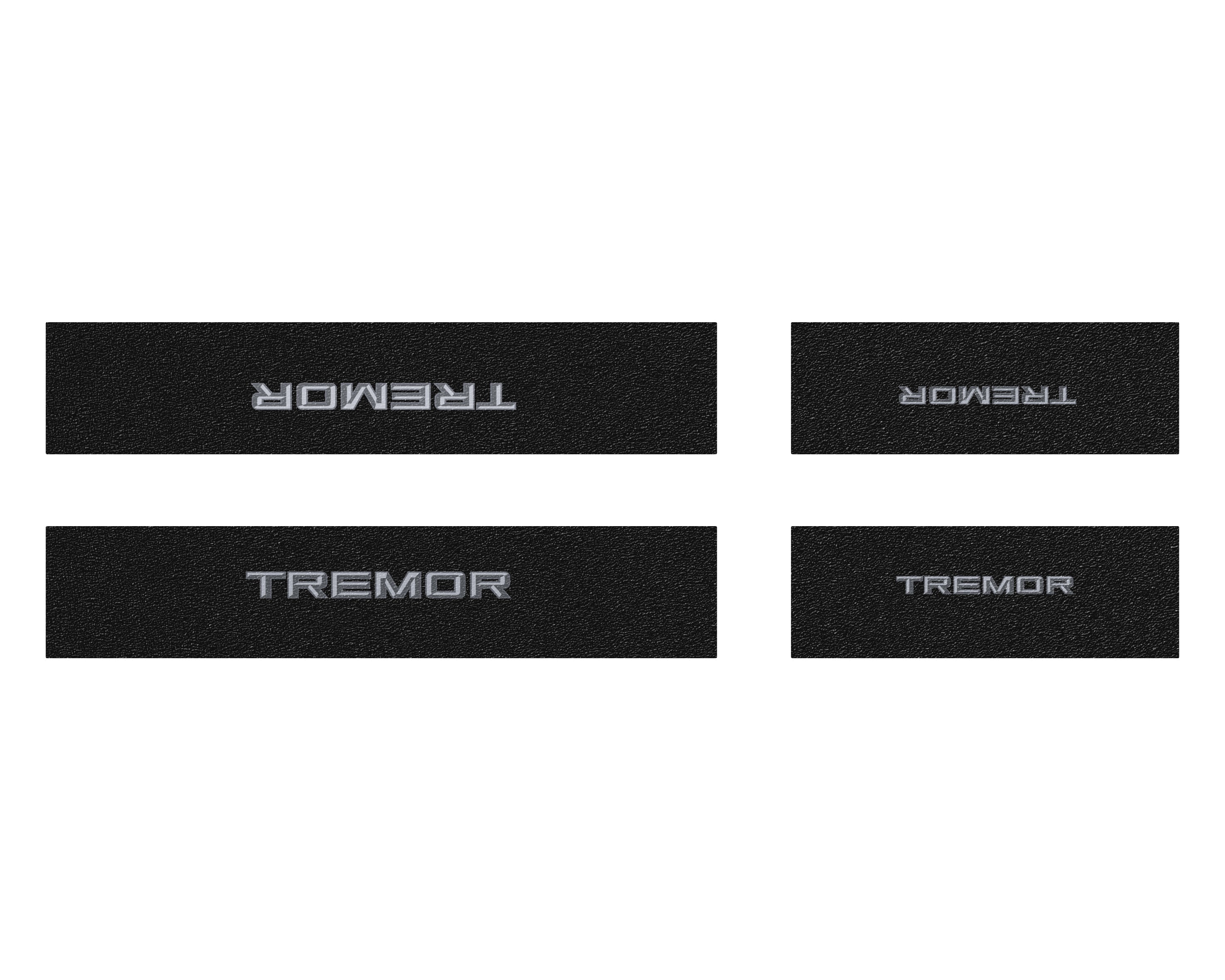 Textured Door Sill Protection Overlays Fits 2022-2026 Ford Maverick