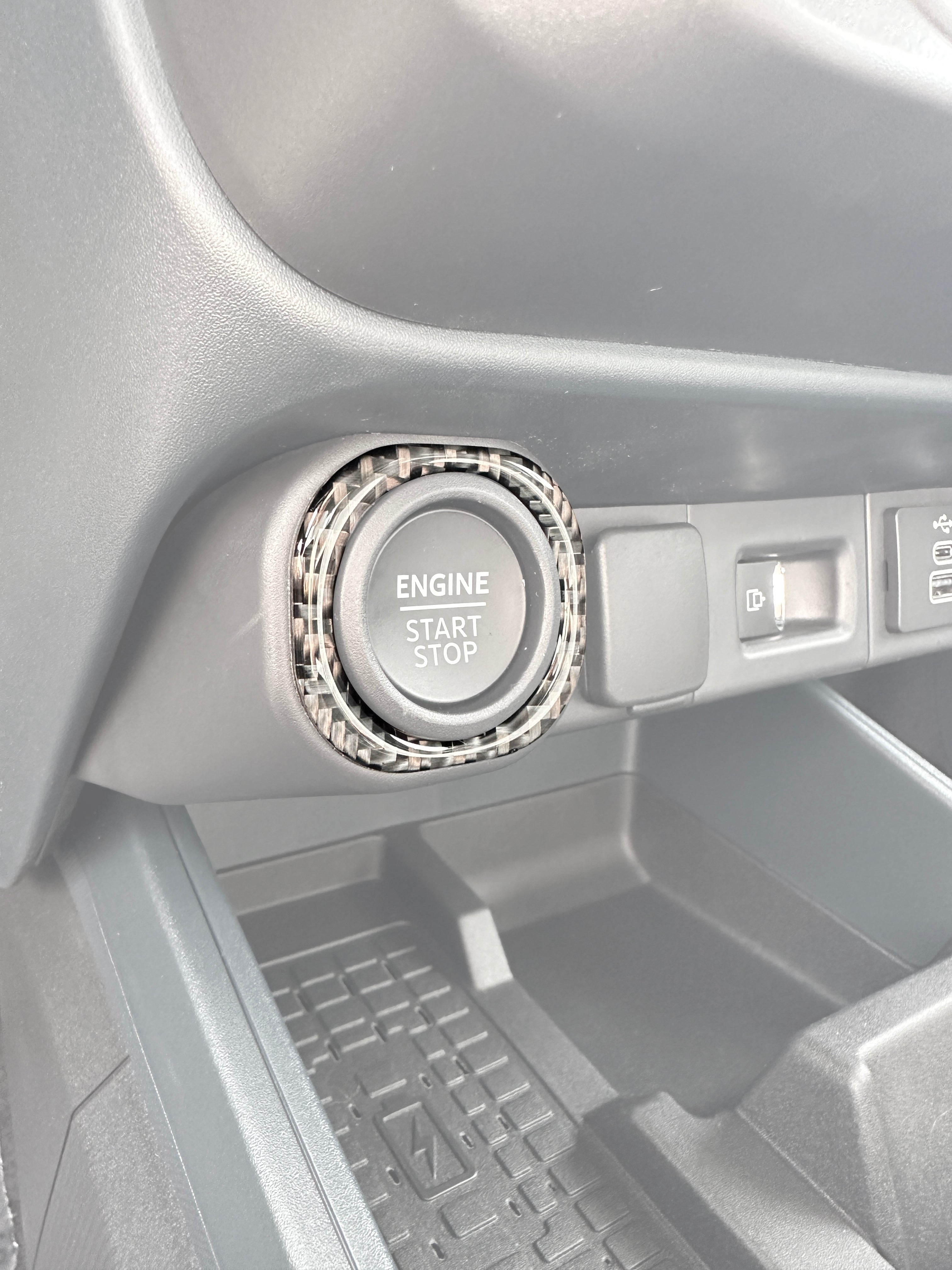 Push To Start Accent Trim Fits 2025-2026 Ford Maverick