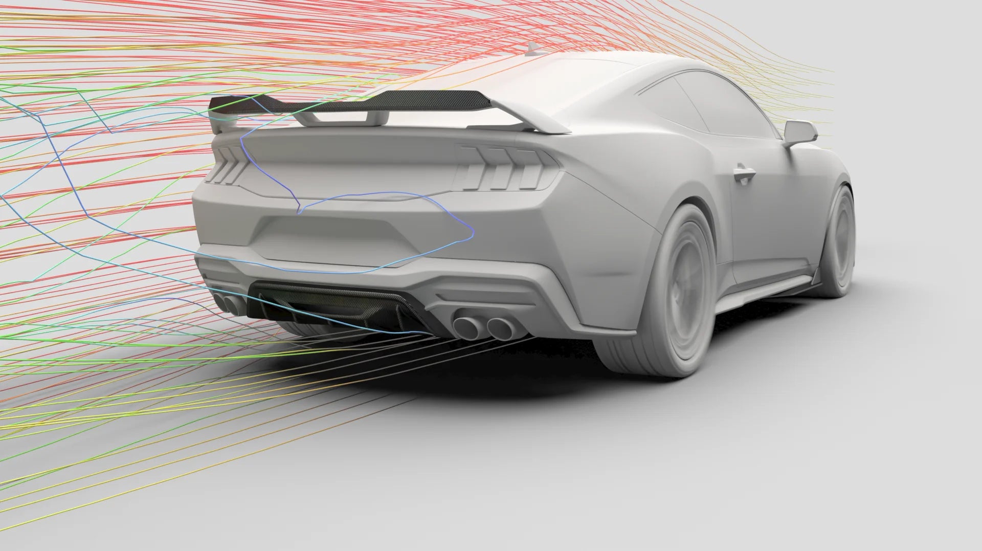 NYTOP Rear Diffuser For 2024-Current Ford Mustang