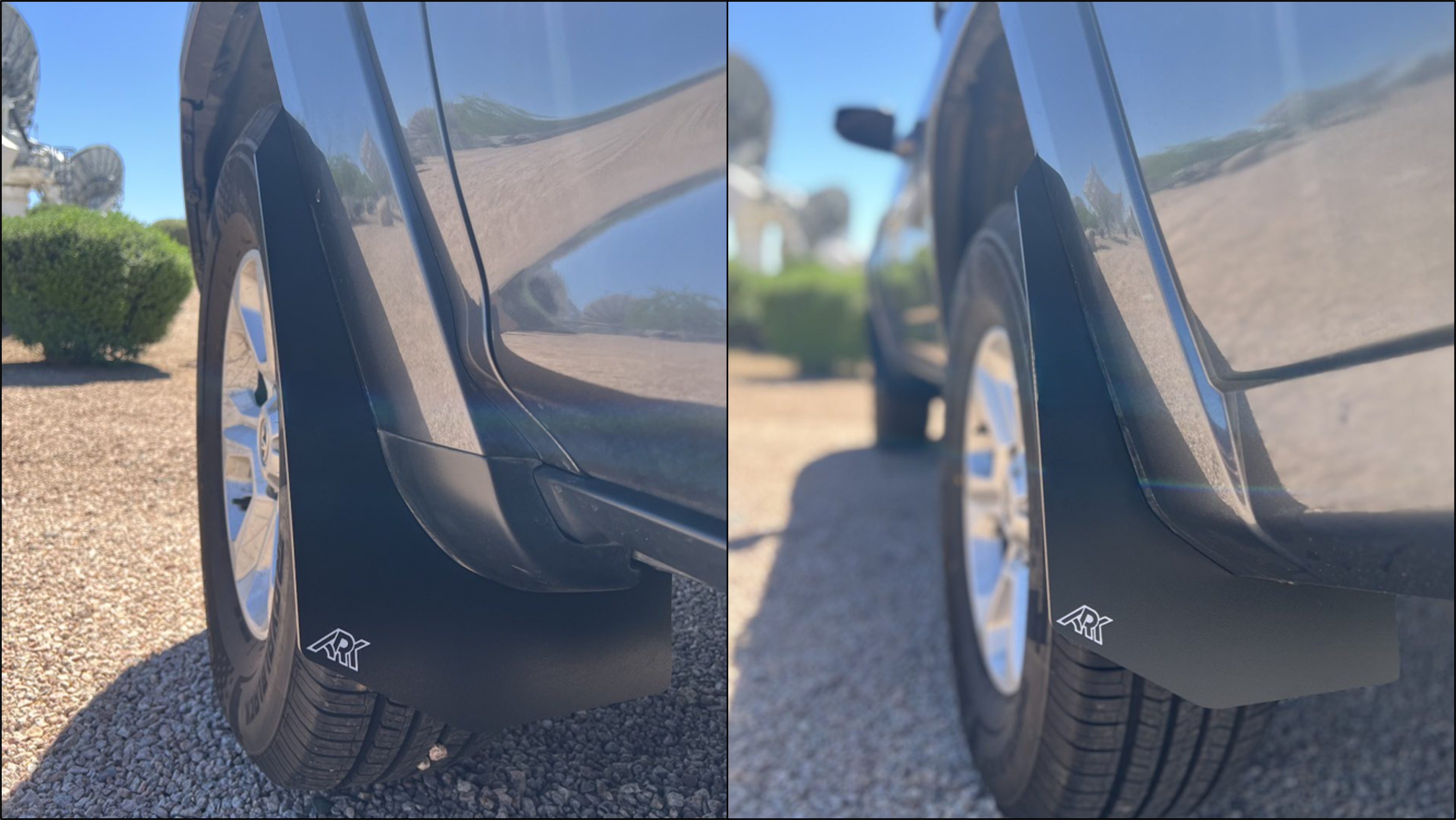 TriXPoly Mid-Mudflaps For 2010-2024 Toyota 4Runner