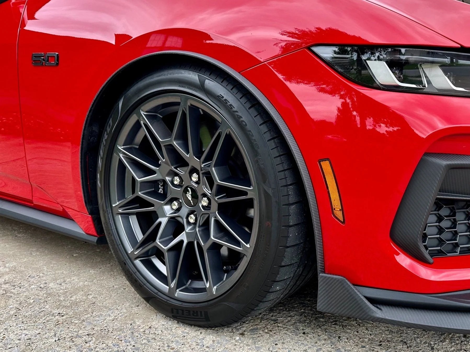 NYTOP Front Fender Flares For 2024-Current Ford Mustang