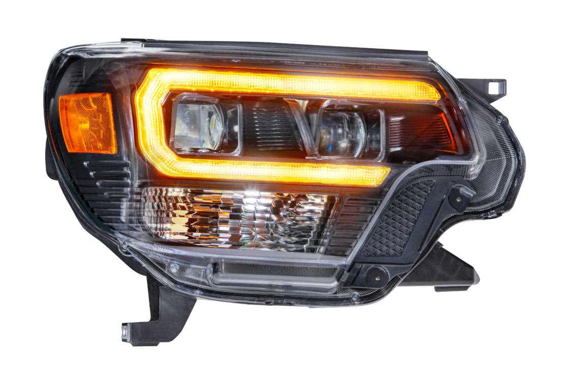 Morimoto XB Hybrid LED Amber DRL Headlights For Tacoma (2012-2015)