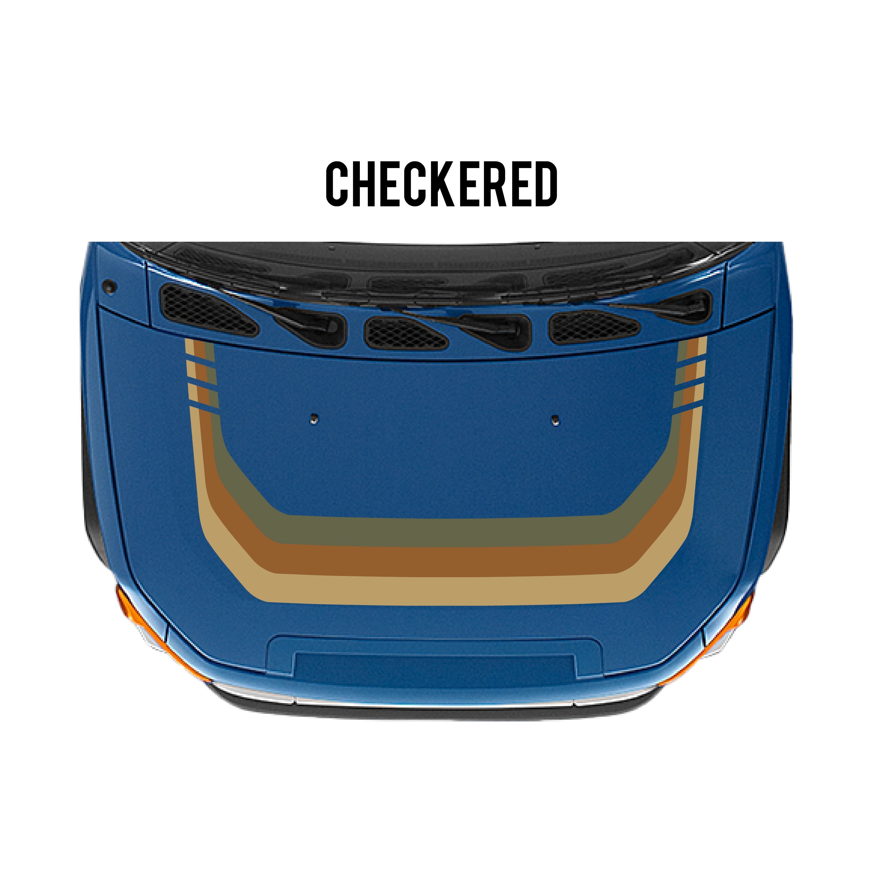2007-14 Checkered Stripe Kit For FJ Cruiser