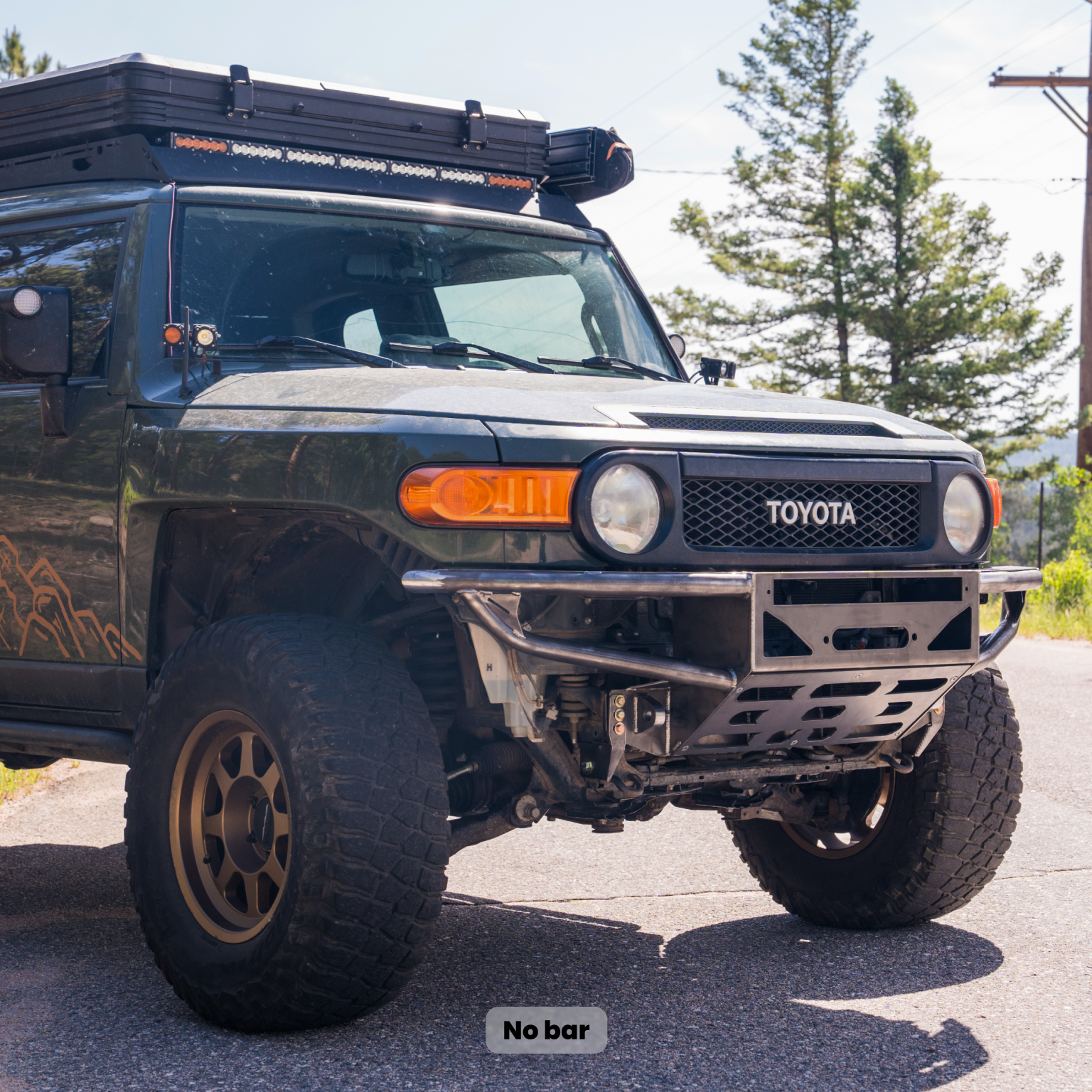Lil B's Bumper For Toyota FJ Cruiser