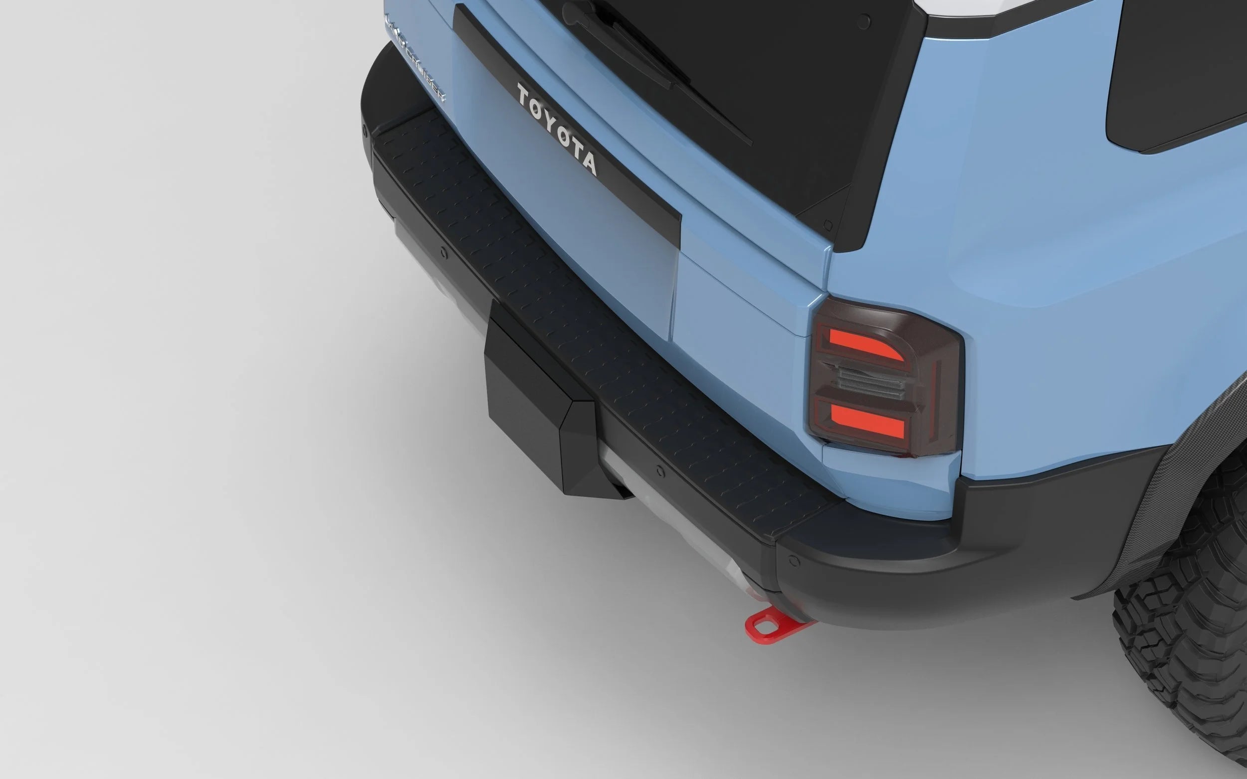NYTOP Rear Hitch Skid Cover For 2024-Current Toyota Land Cruiser