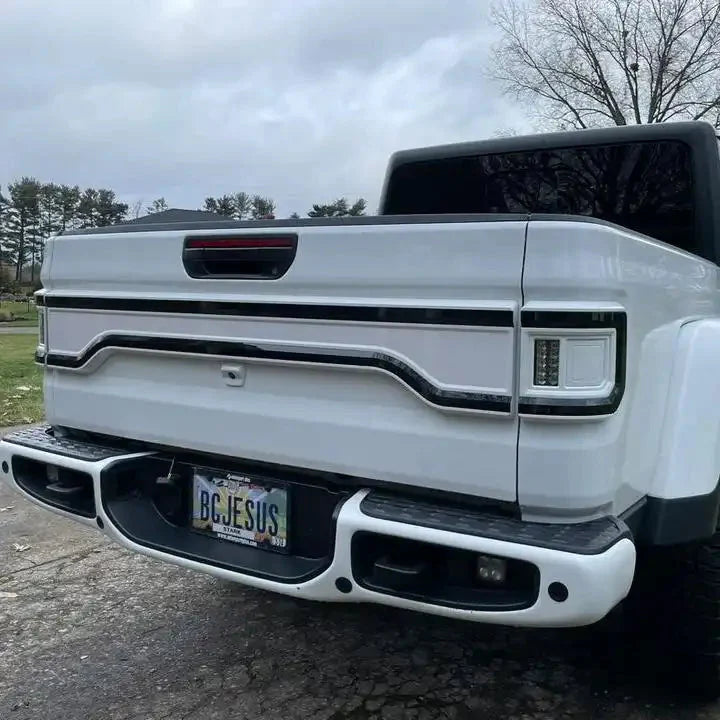 Racetrack LED Tailgate Panel Light For 2020-2025 Jeep Gladiator JT