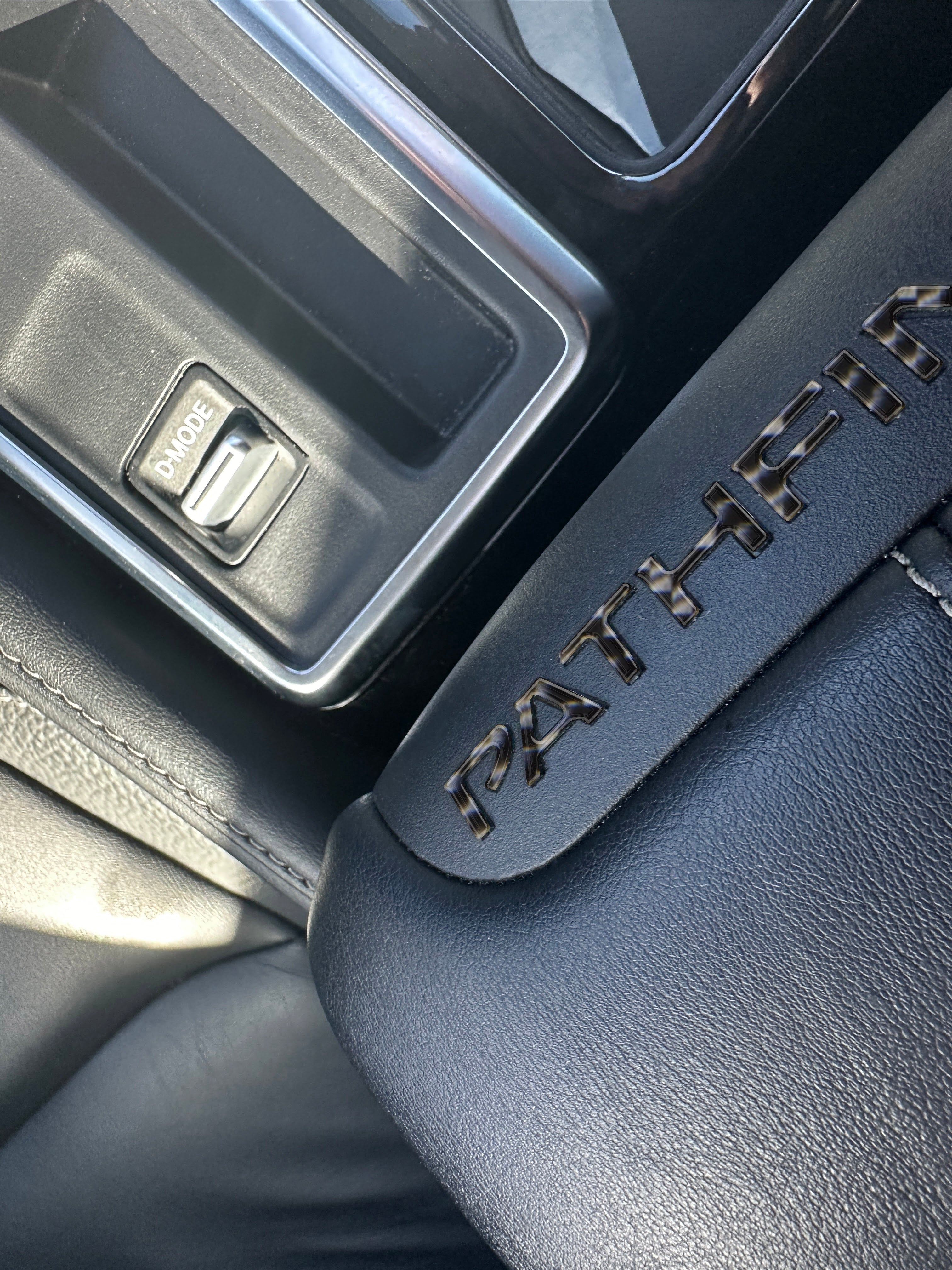 Center Console Lid Letter Letter Inserts Fits 2022-2026 Nissan Pathfinder