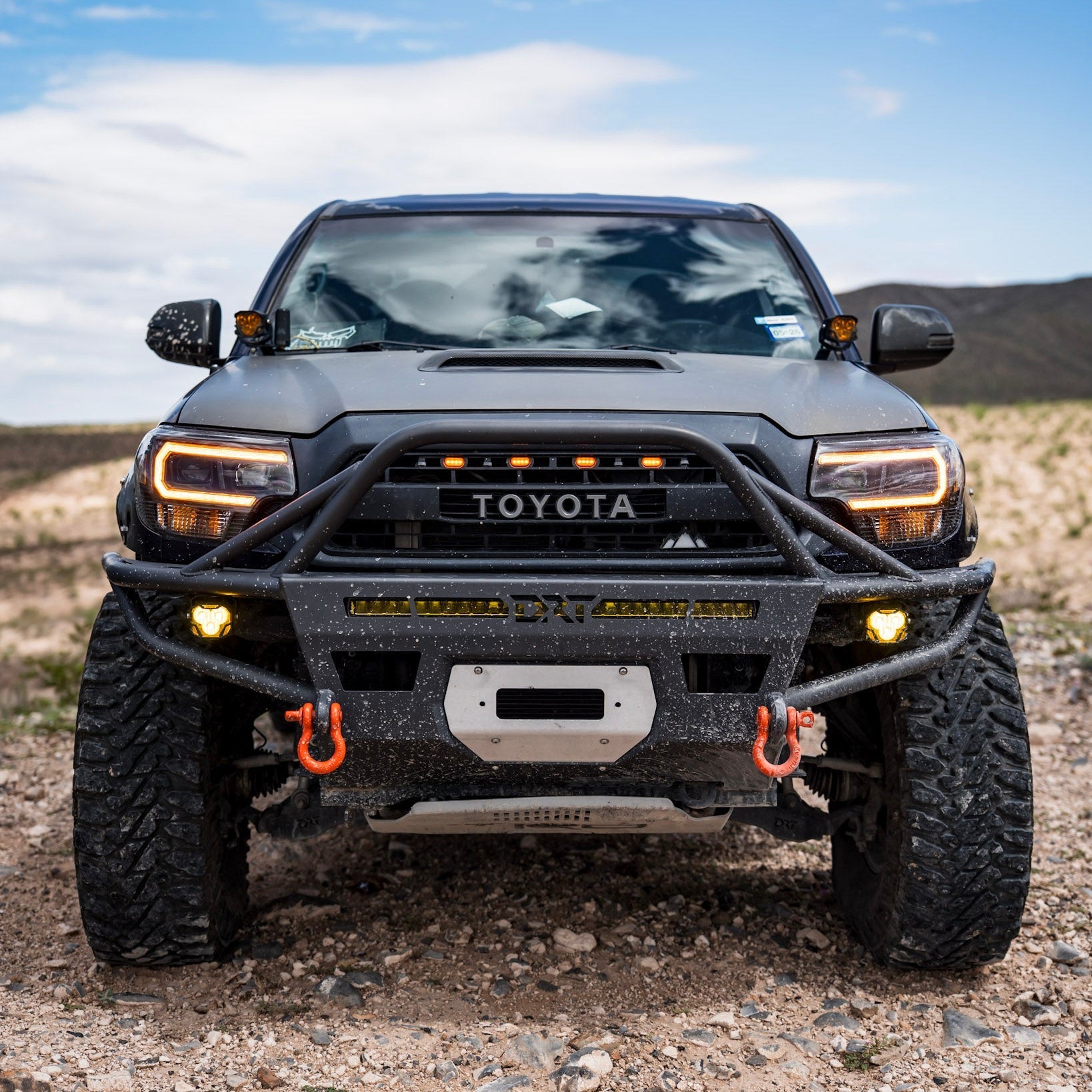Hybrid Front Bumper For Toyota Tacoma 2nd Gen / 2012-2015