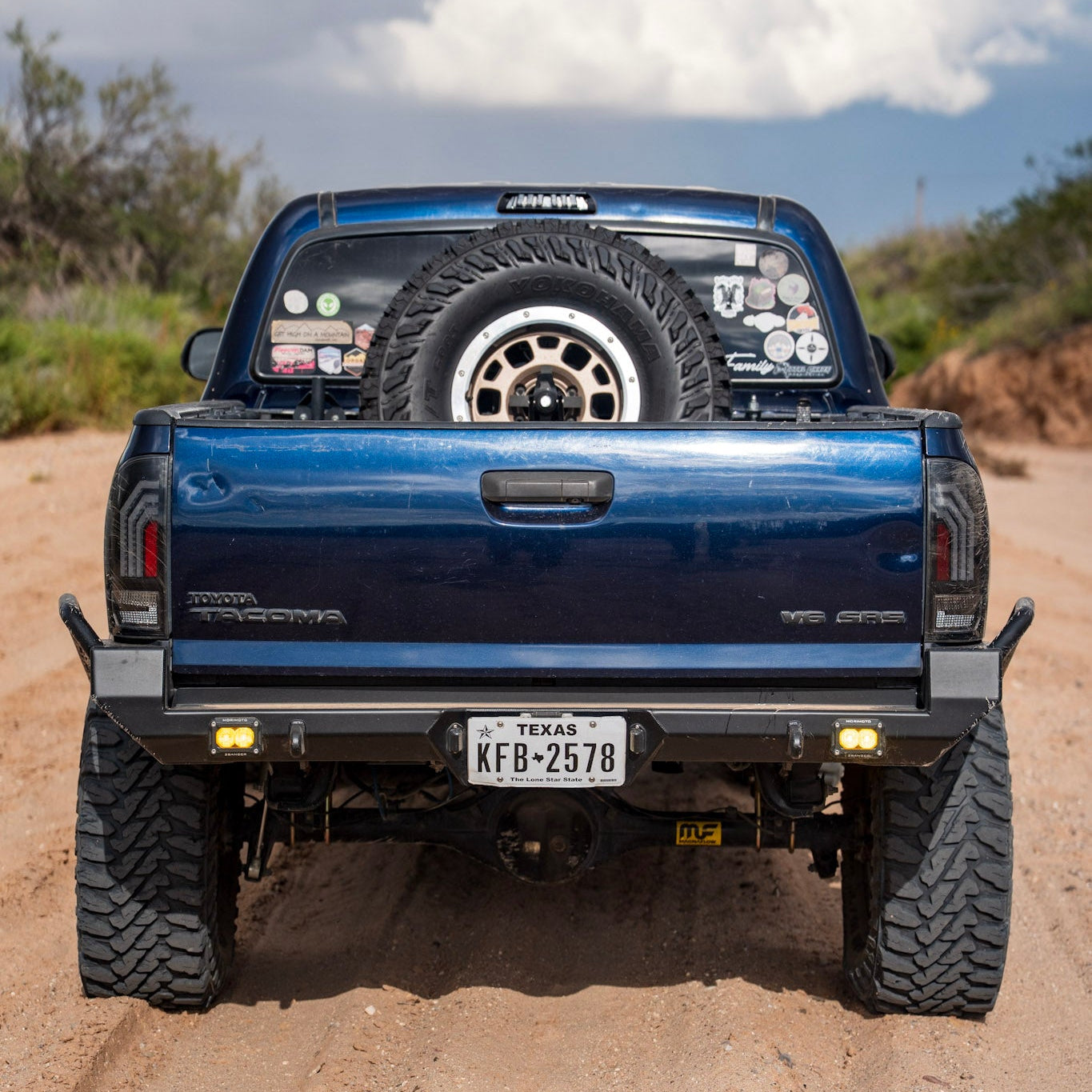 High Clearance Rear Bumper For Toyota Tacoma 2nd Gen / 2005-2015