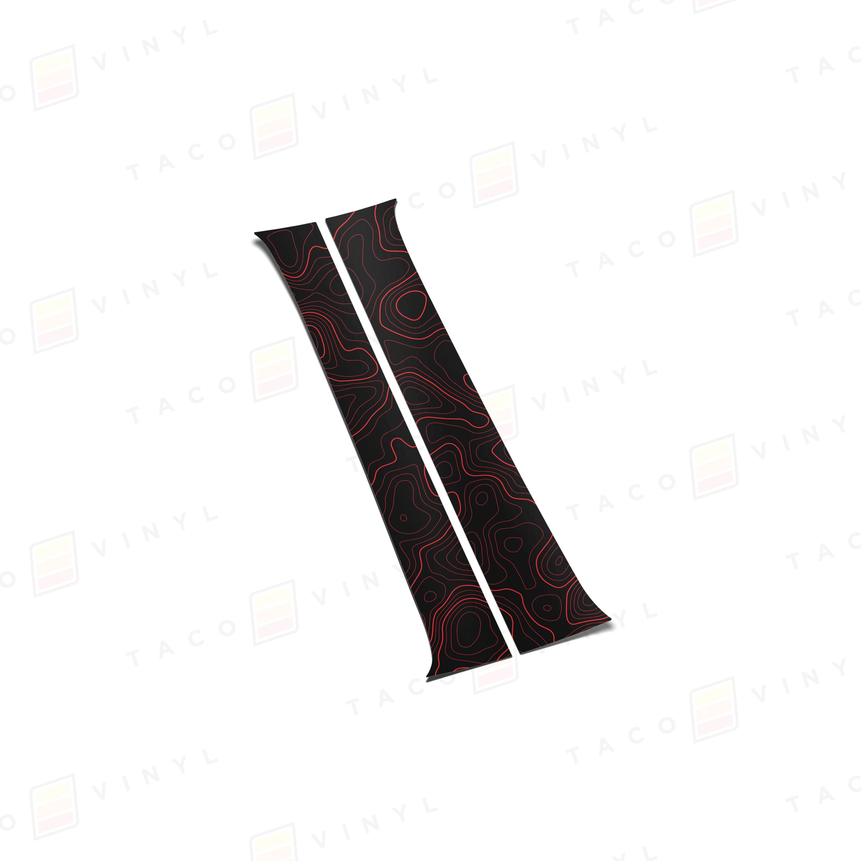 2016-23  Door Pillar Decals For Tacoma