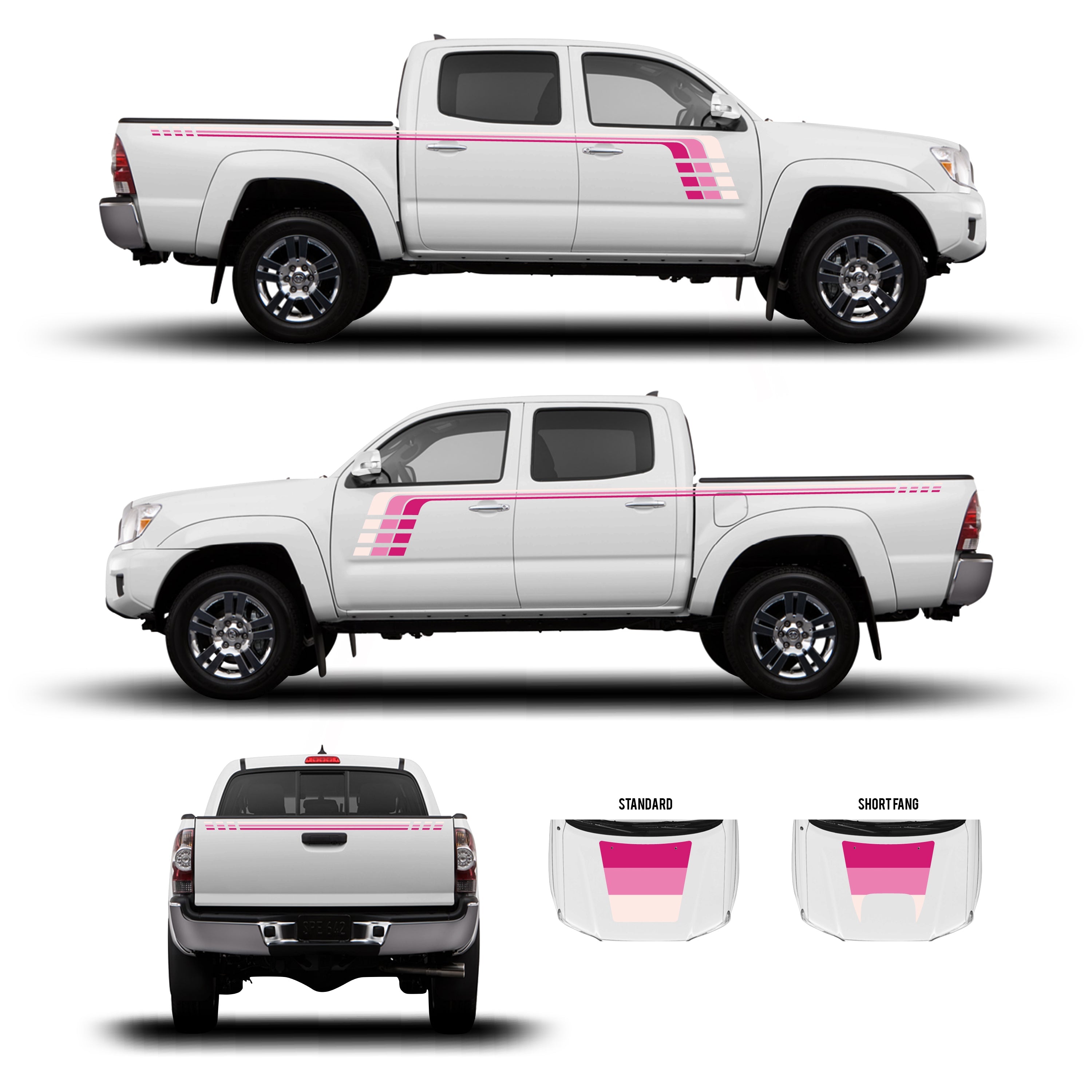 2005-15  Checkered Stripe Kit For Tacoma