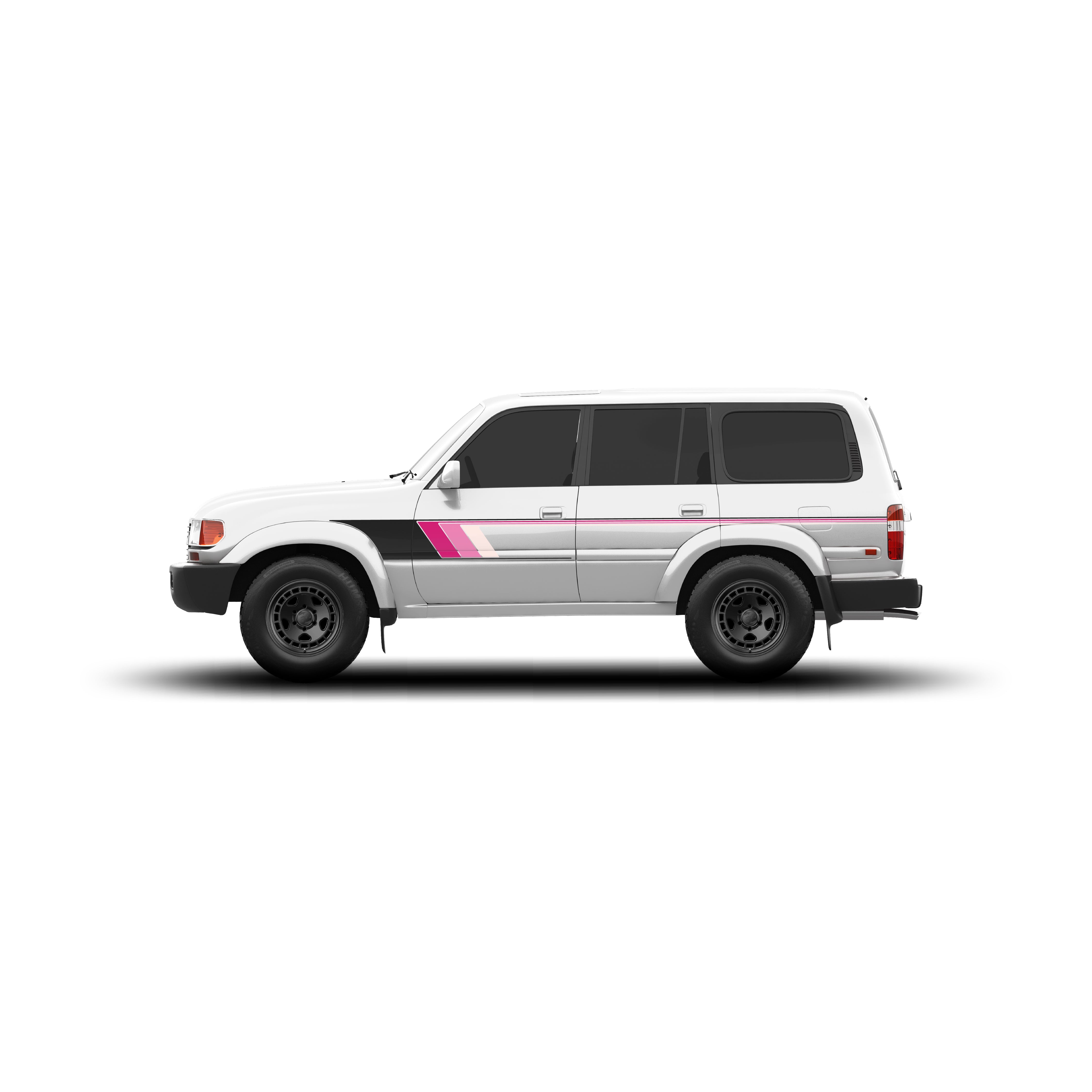 Retro Stripes For 80 Series Land Cruiser