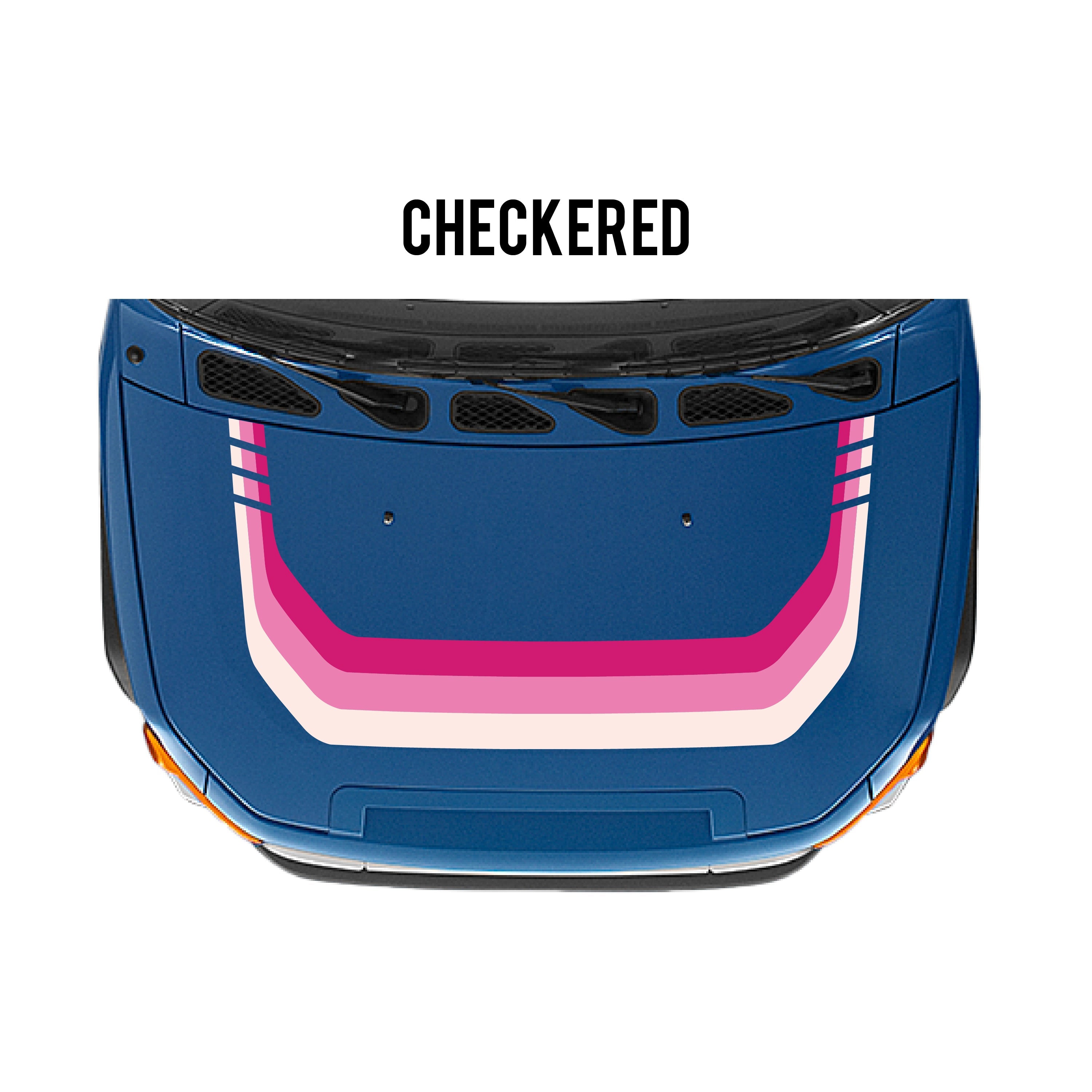 2007-14 Checkered Stripe Kit For FJ Cruiser
