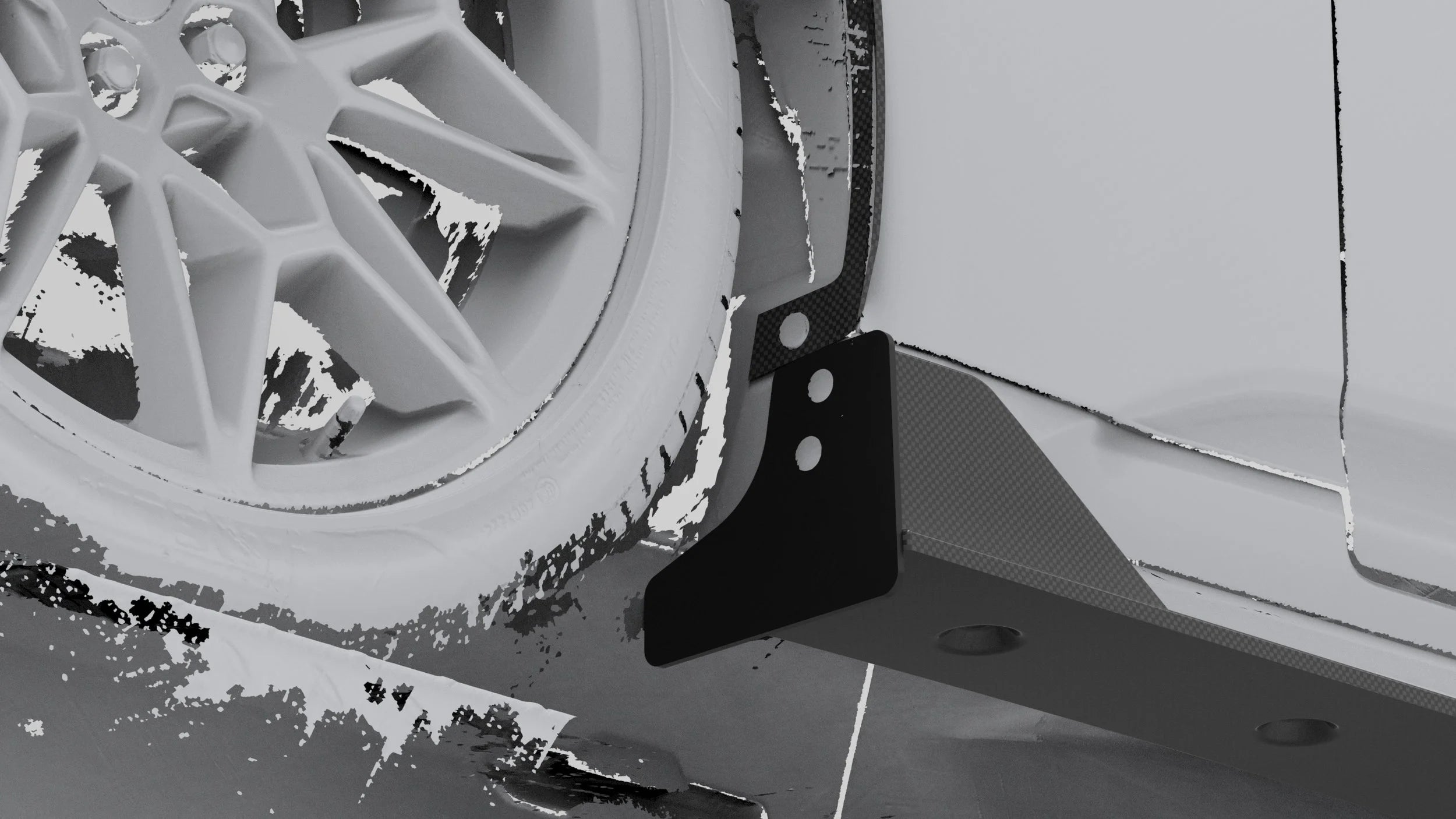NYTOP Front Splash Guard For 2024-Current Ford Mustang