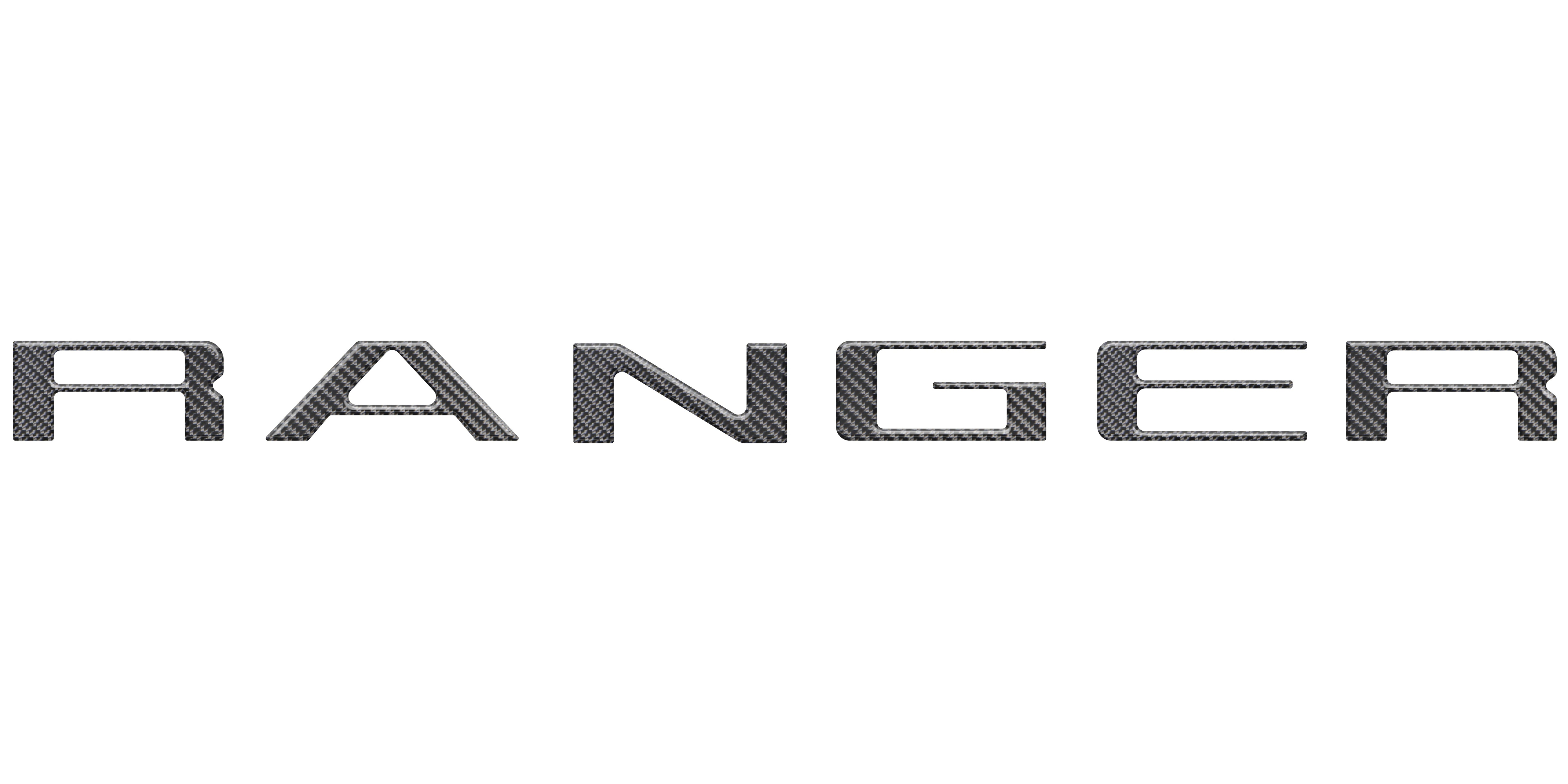 Tailgate Letter Inserts Fits 2019-2023 Ford Ranger