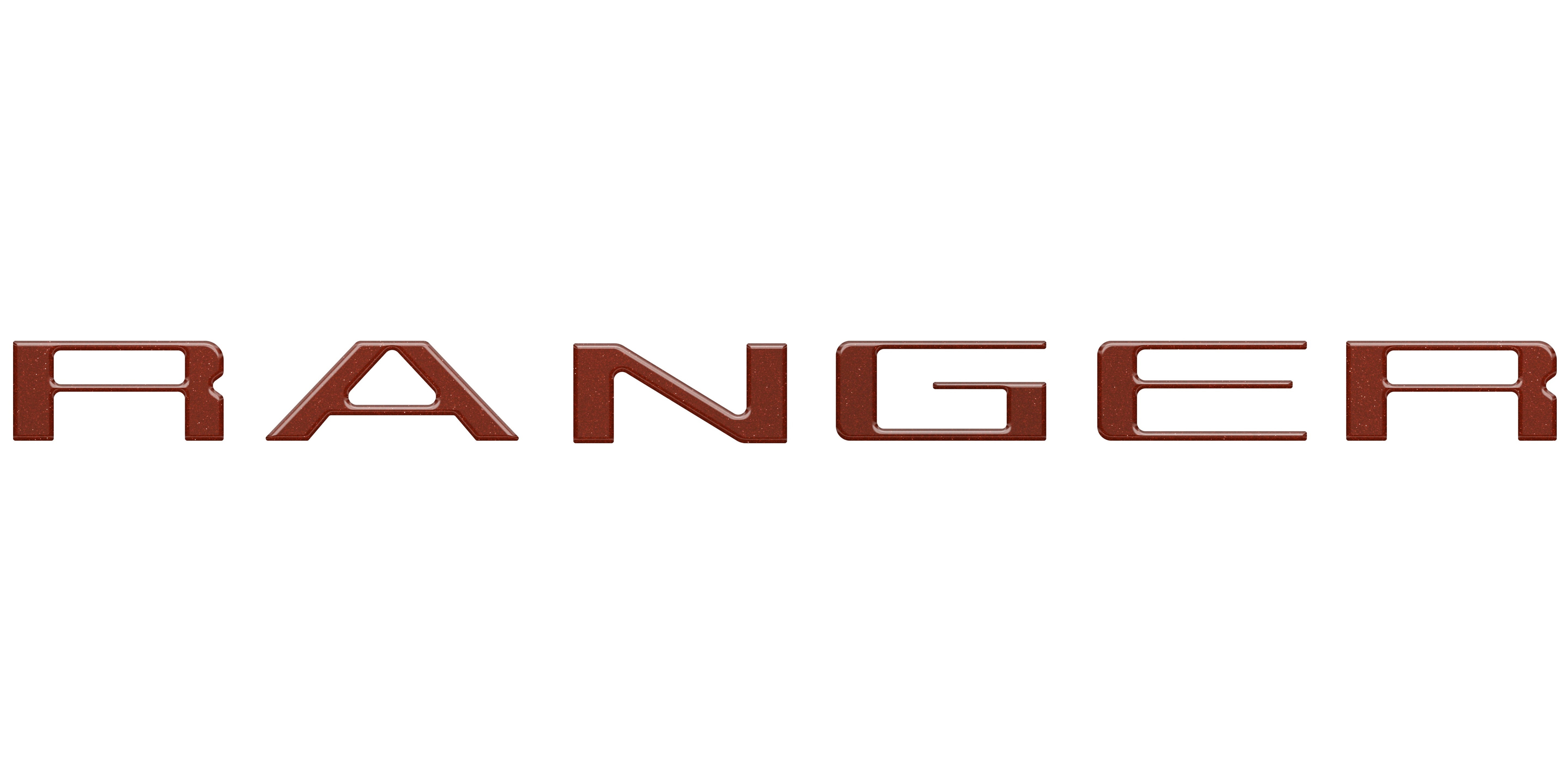 Tailgate Letter Inserts Fits 2019-2023 Ford Ranger